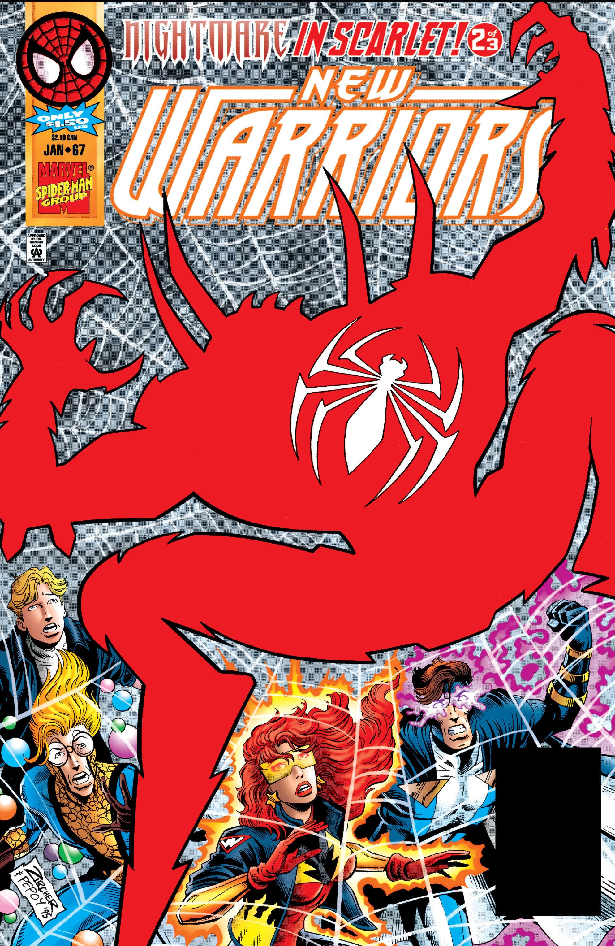 Read online The New Warriors comic -  Issue #67 - 1