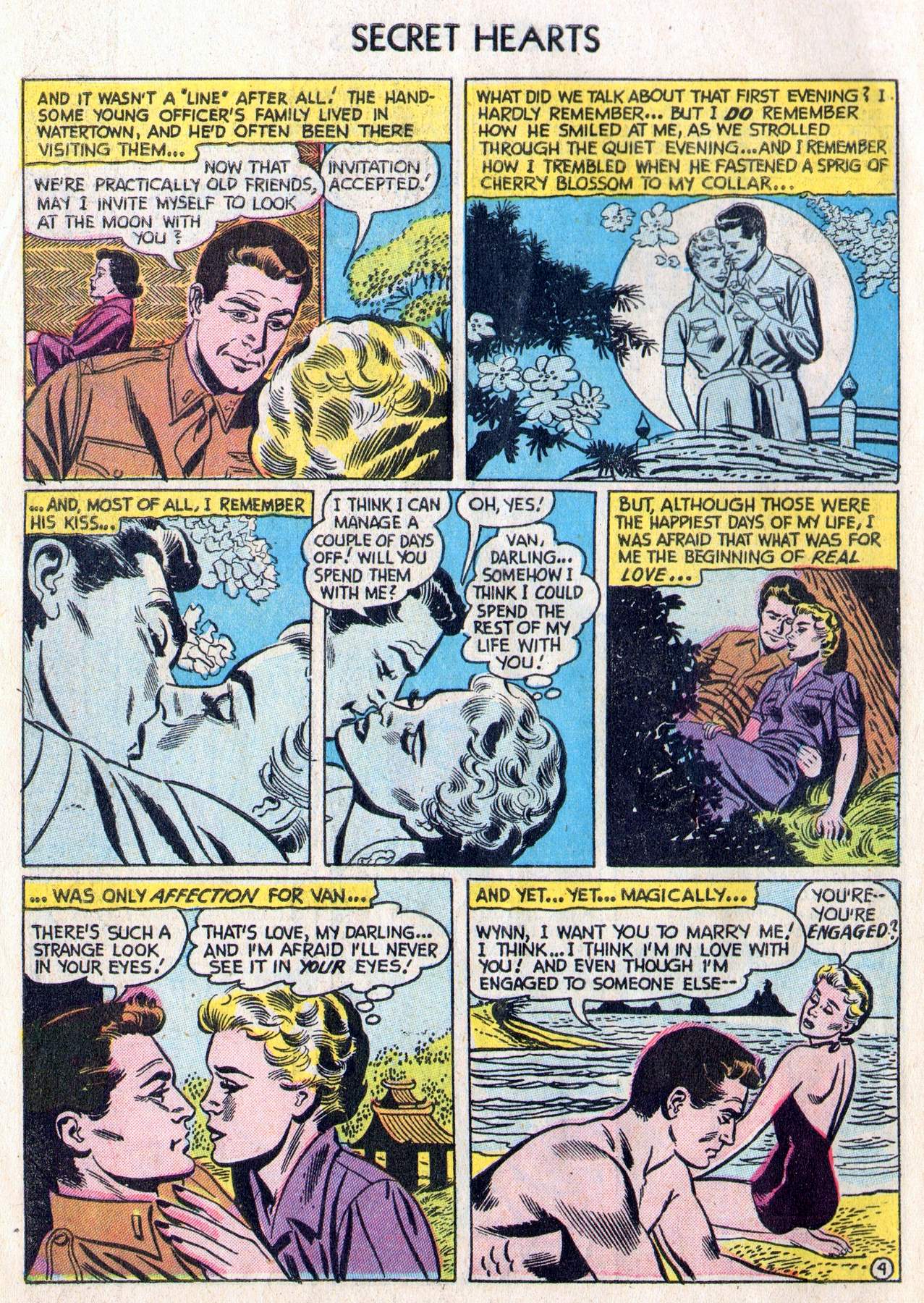 Read online Secret Hearts comic -  Issue #28 - 6