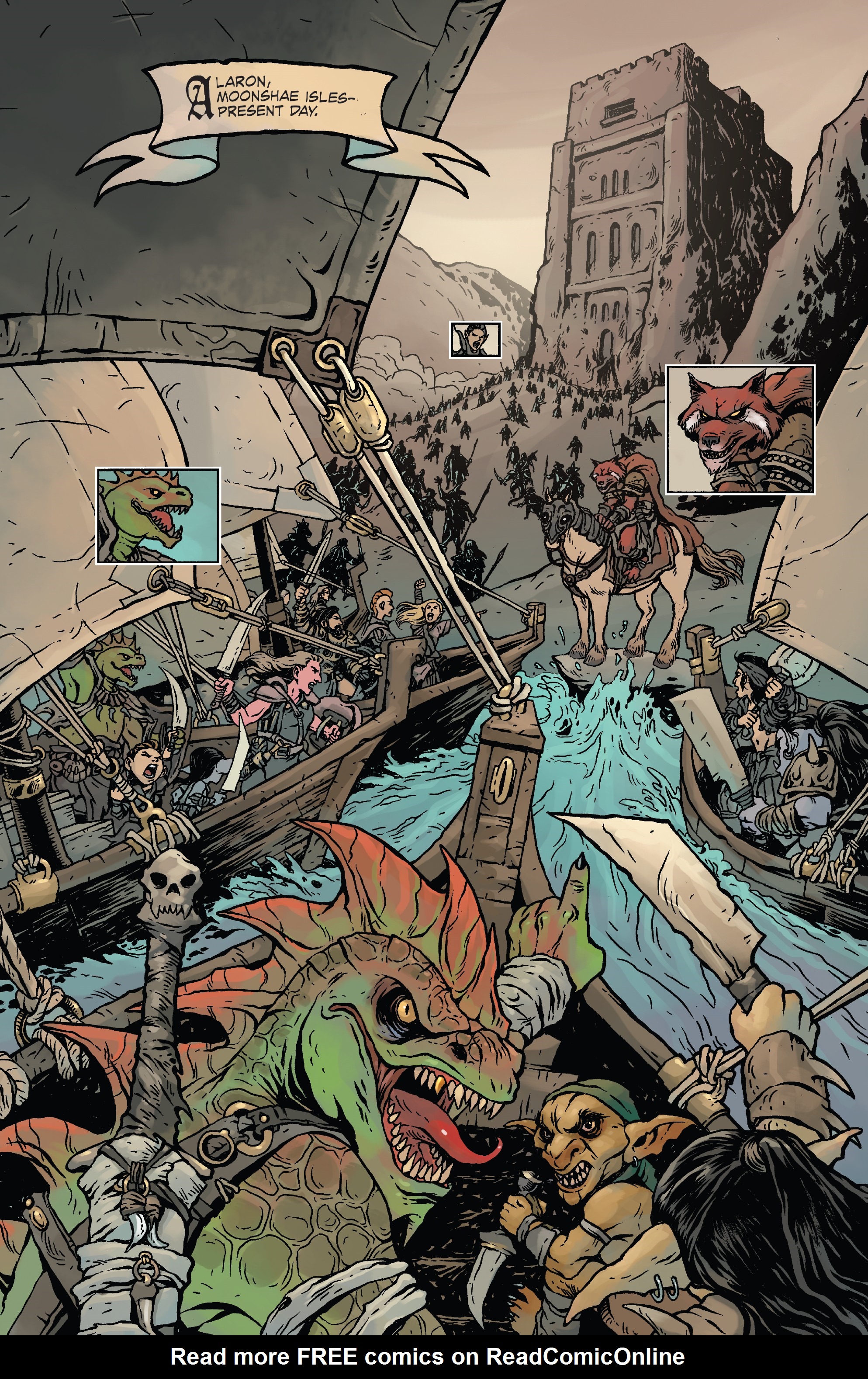 Read online Dungeon & Dragons: A Darkened Wish comic -  Issue #1 - 3