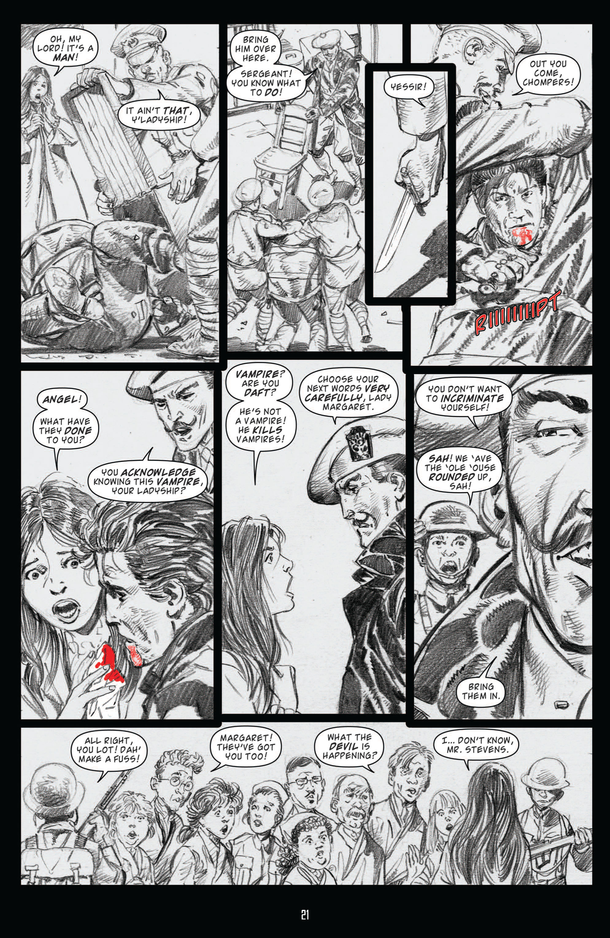 Read online Angel: Blood & Trenches comic -  Issue # _TPB - 27
