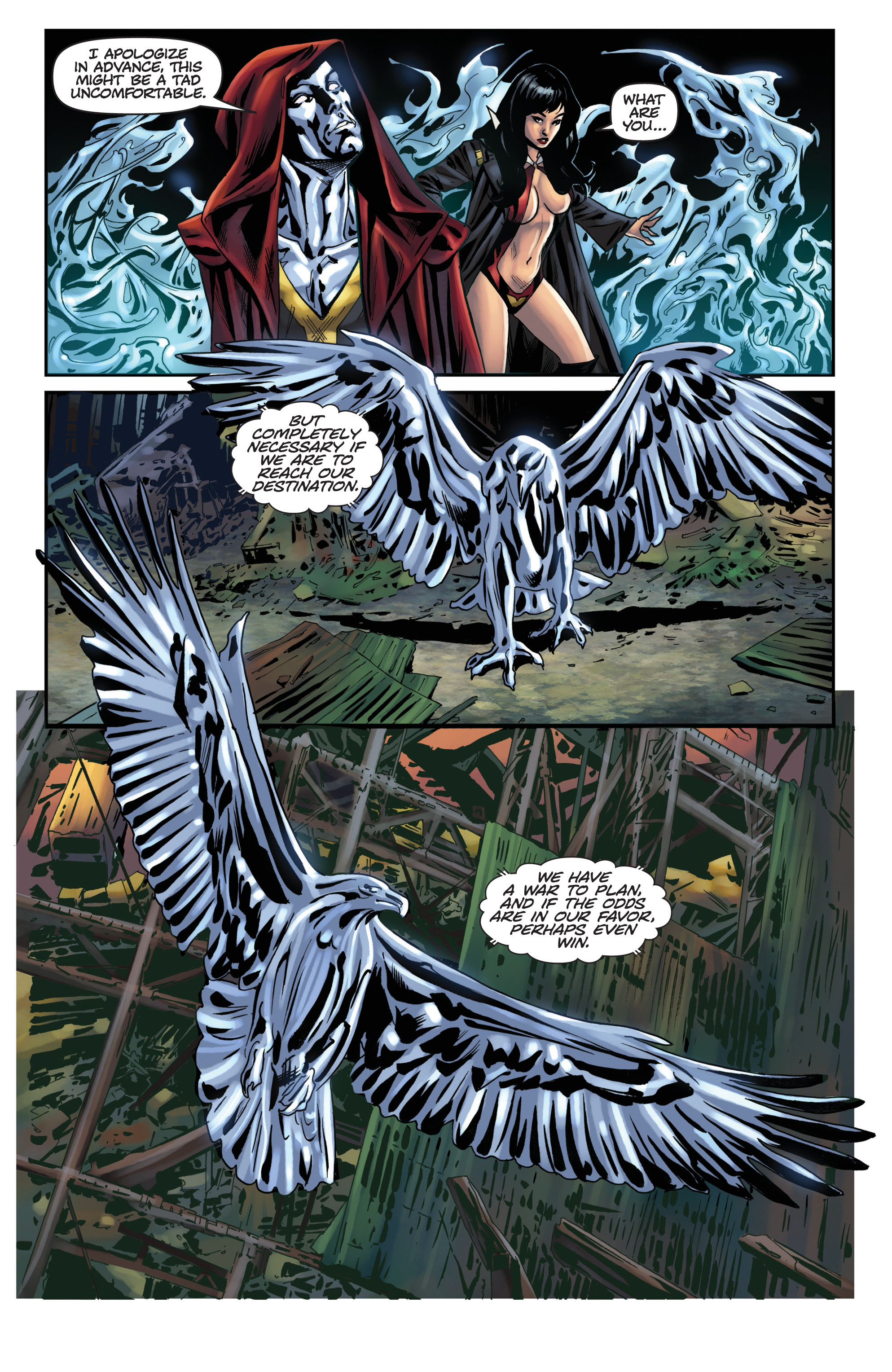 Read online Vengeance of Vampirella (2019) comic -  Issue #3 - 22