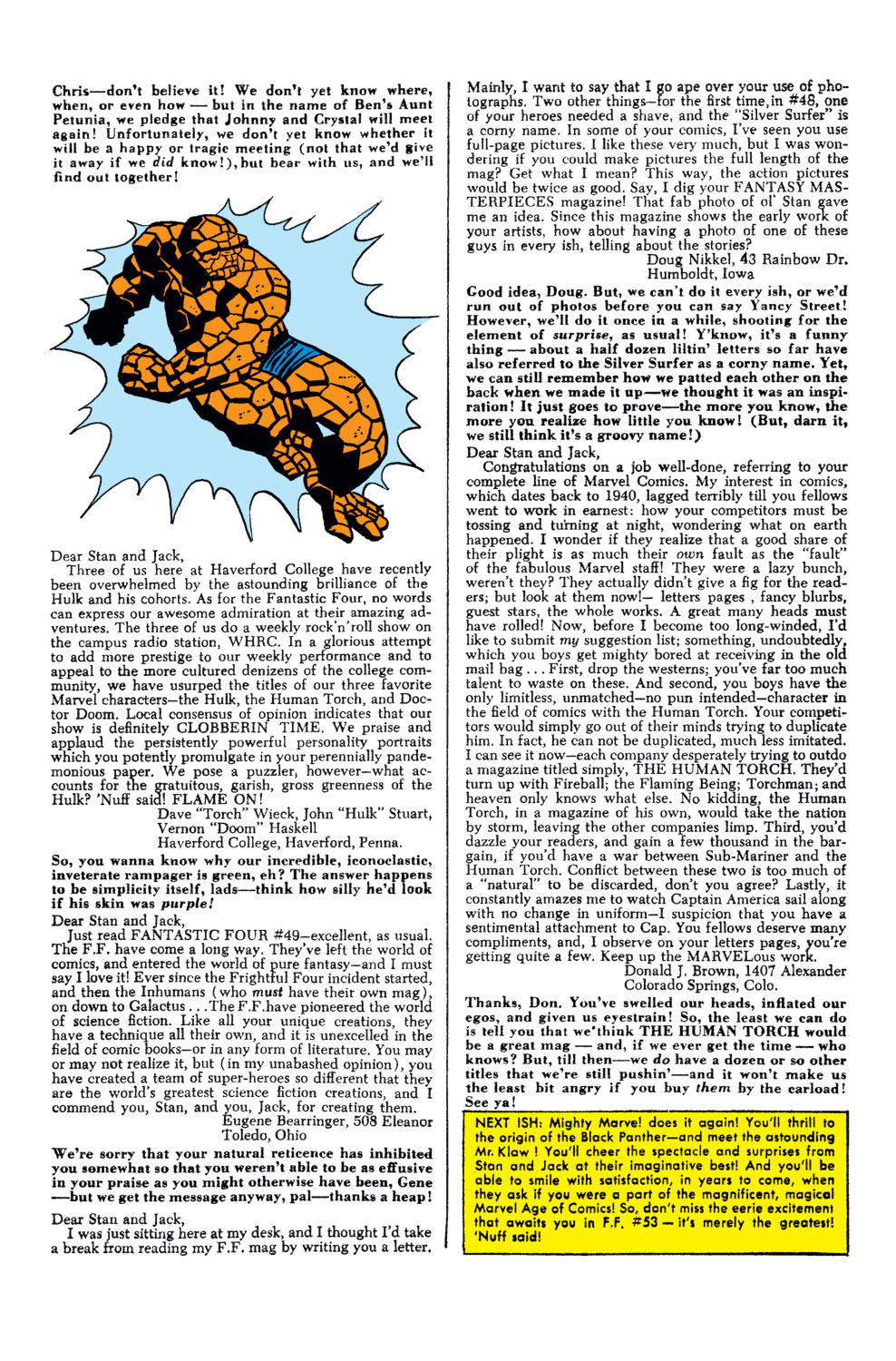 Read online Fantastic Four (1961) comic -  Issue #52 - 23