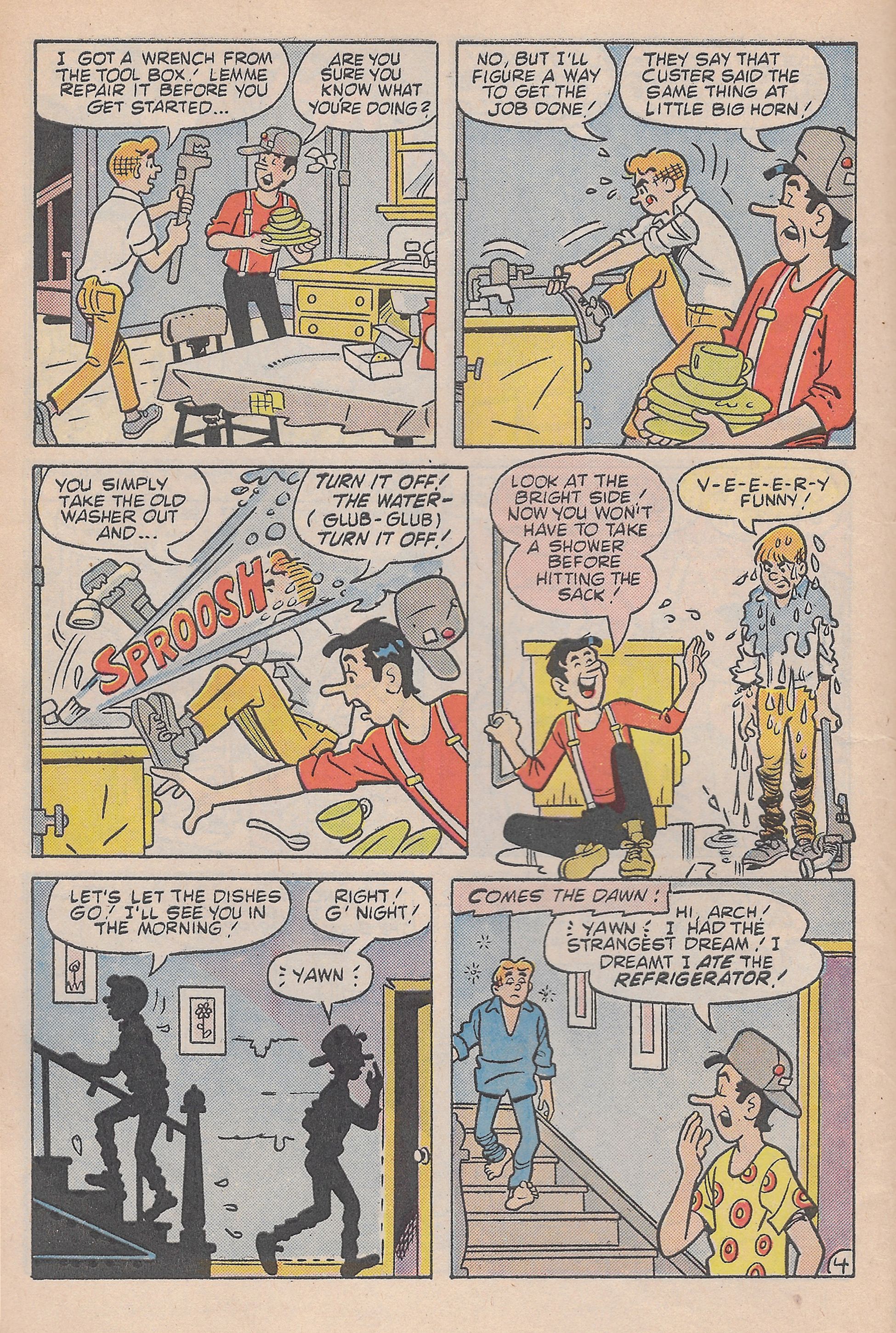 Read online Pep Comics comic -  Issue #408 - 6