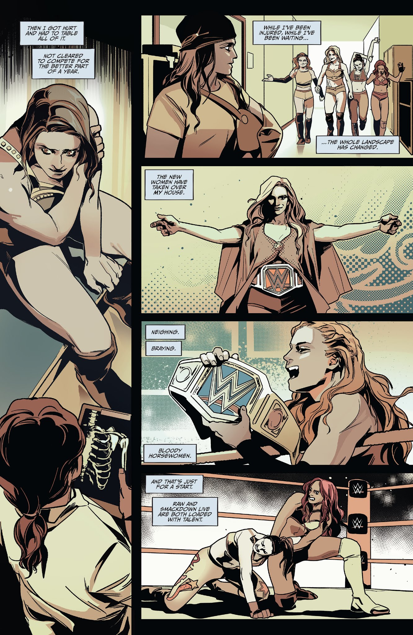 Read online WWE: NXT Takeover - Into the Fire comic -  Issue # Full - 16
