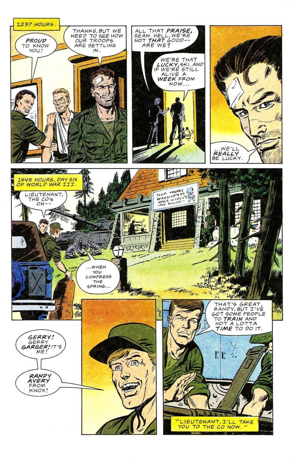 Read online Team Yankee comic -  Issue #4 - 13