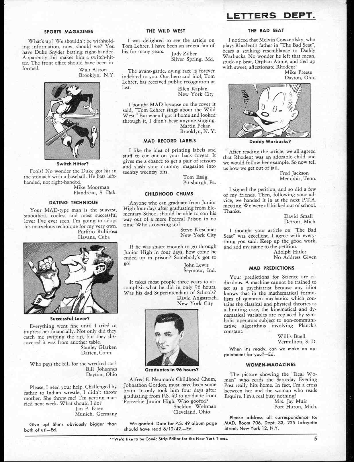 Read online MAD comic -  Issue #33 - 7