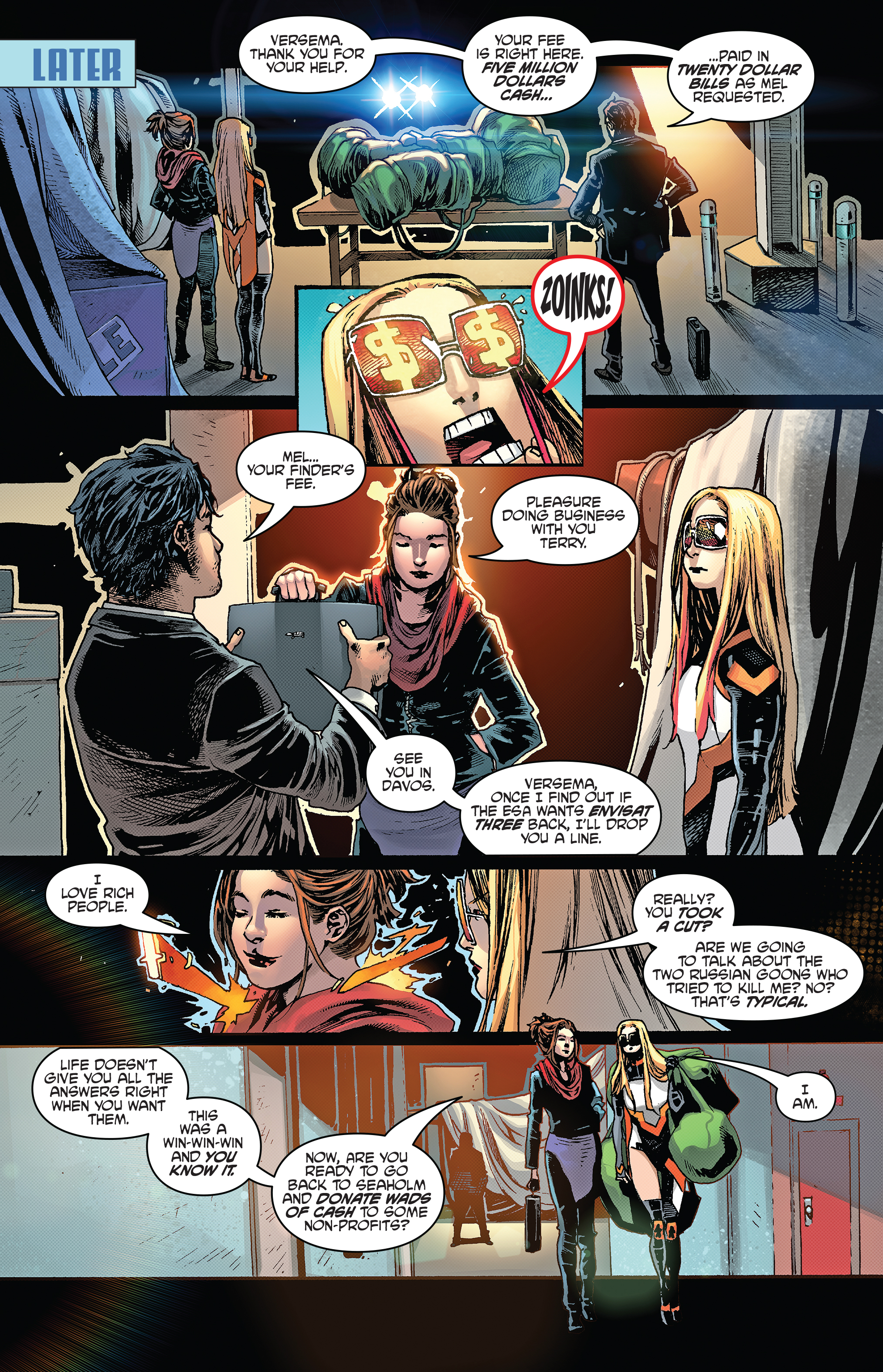 Read online Punchline comic -  Issue #10 - 21