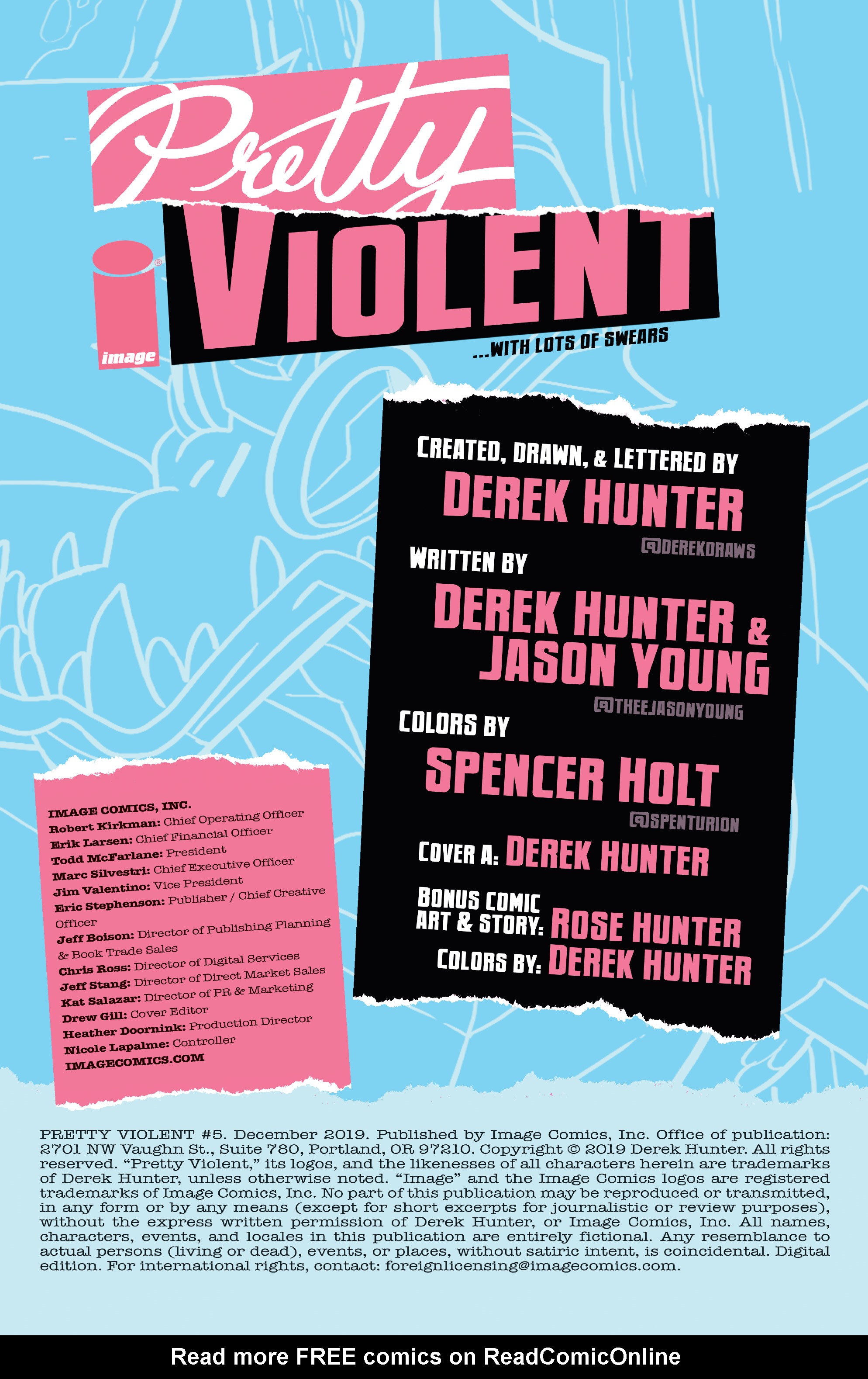 Read online Pretty Violent comic -  Issue #5 - 2