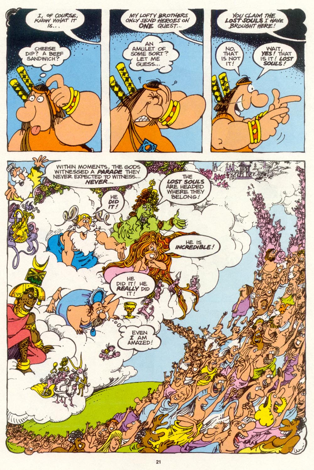 Read online Sergio Aragonés Groo the Wanderer comic -  Issue #99 - 22