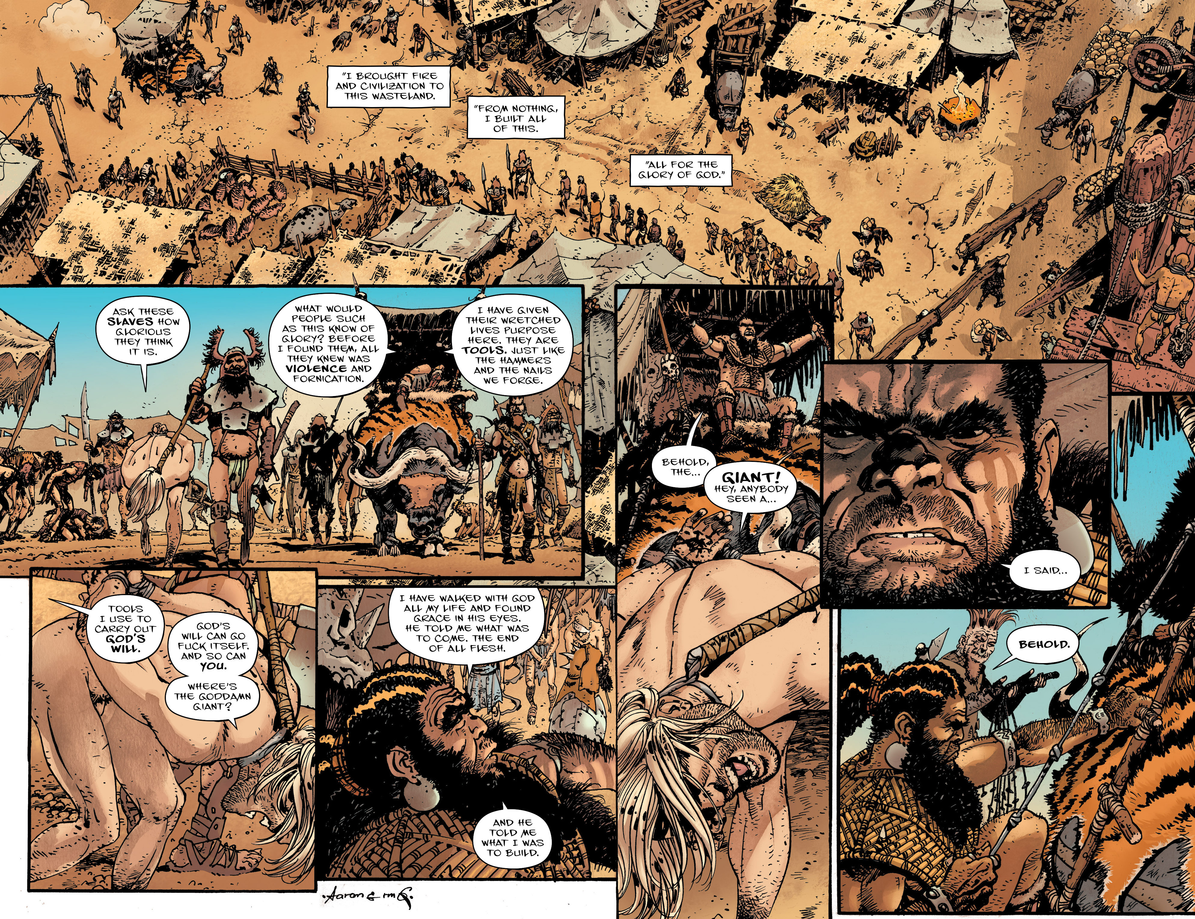 Read online The Goddamned comic -  Issue #4 - 9