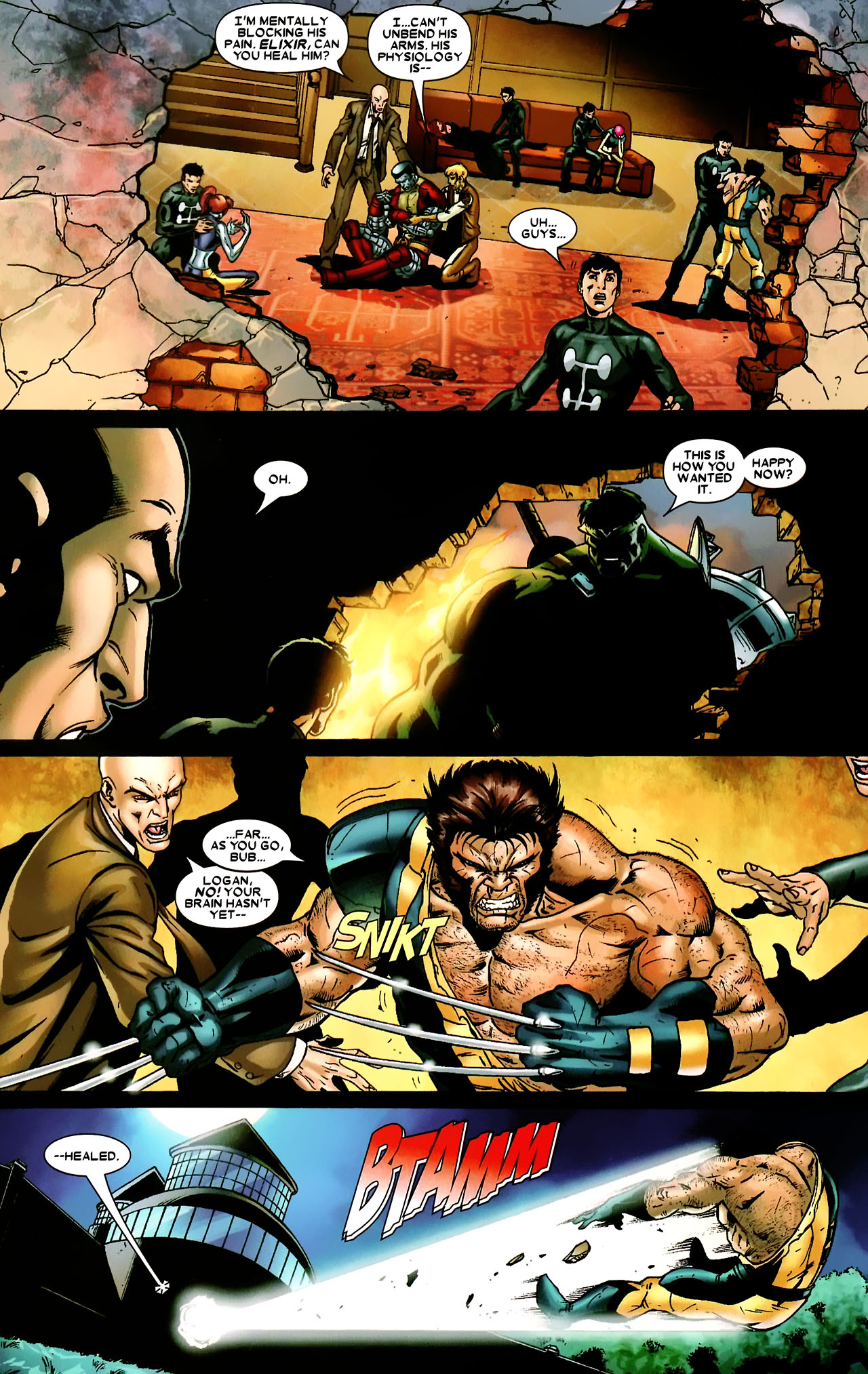 Read online World War Hulk: X-Men comic -  Issue #3 - 13