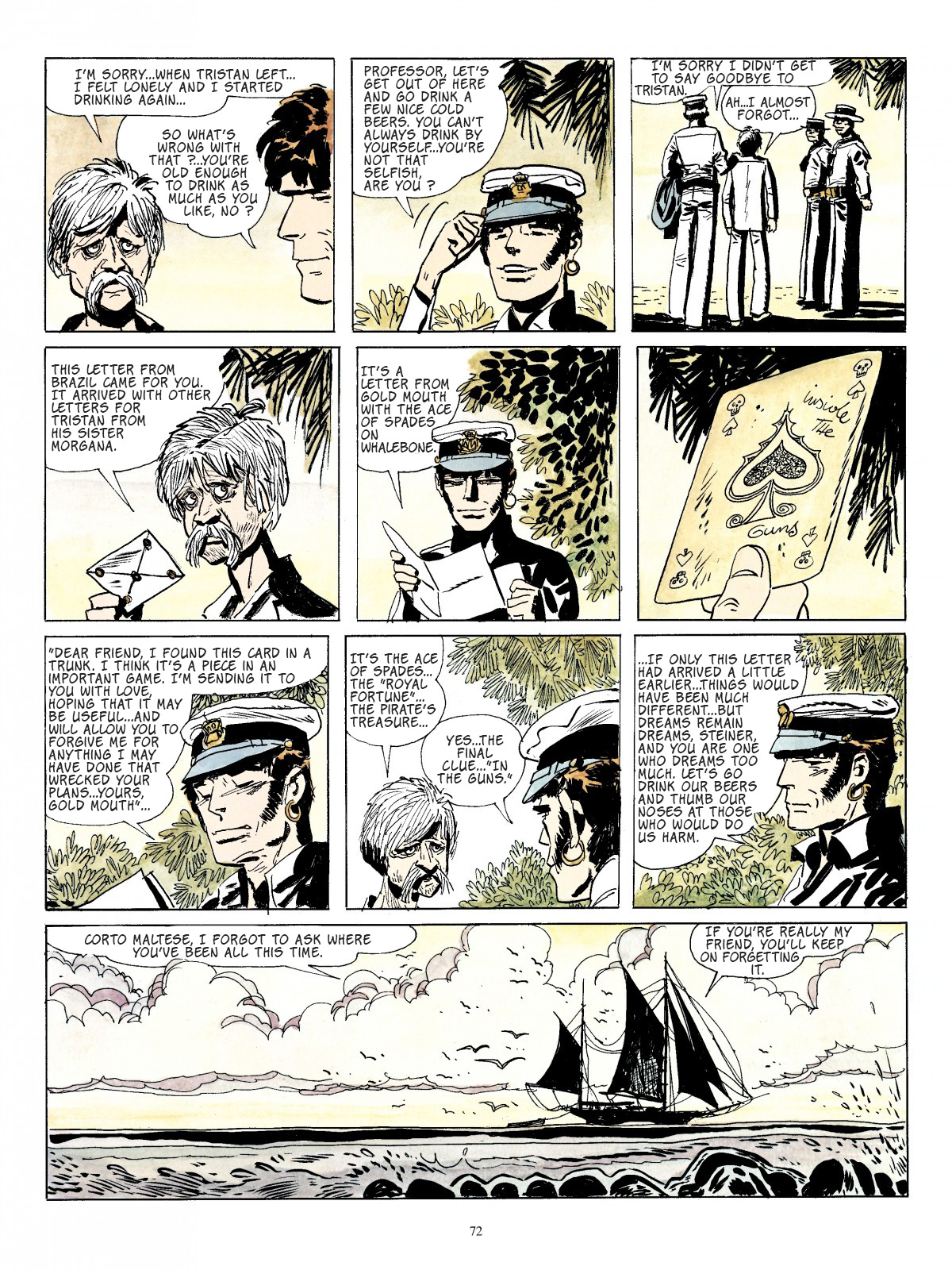 Read online Corto Maltese comic -  Issue # TPB 4 - 62