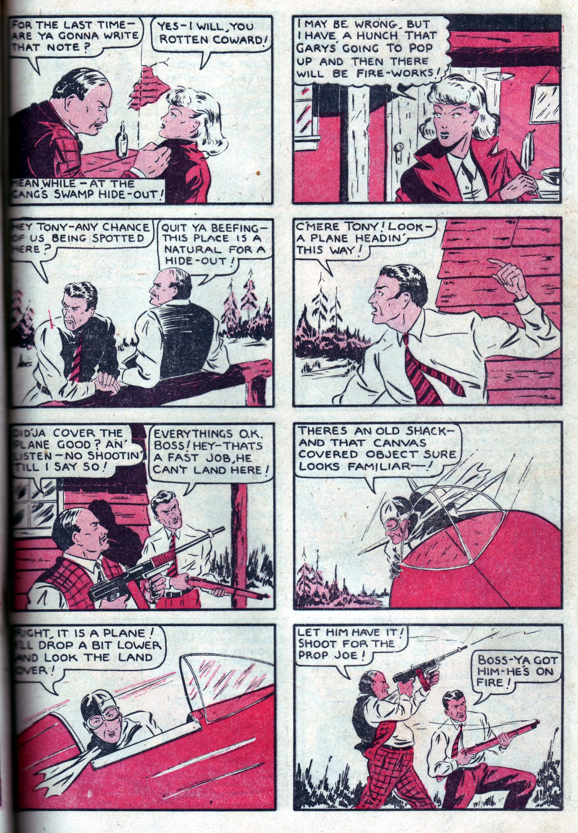 Read online More Fun Comics comic -  Issue #36 - 39