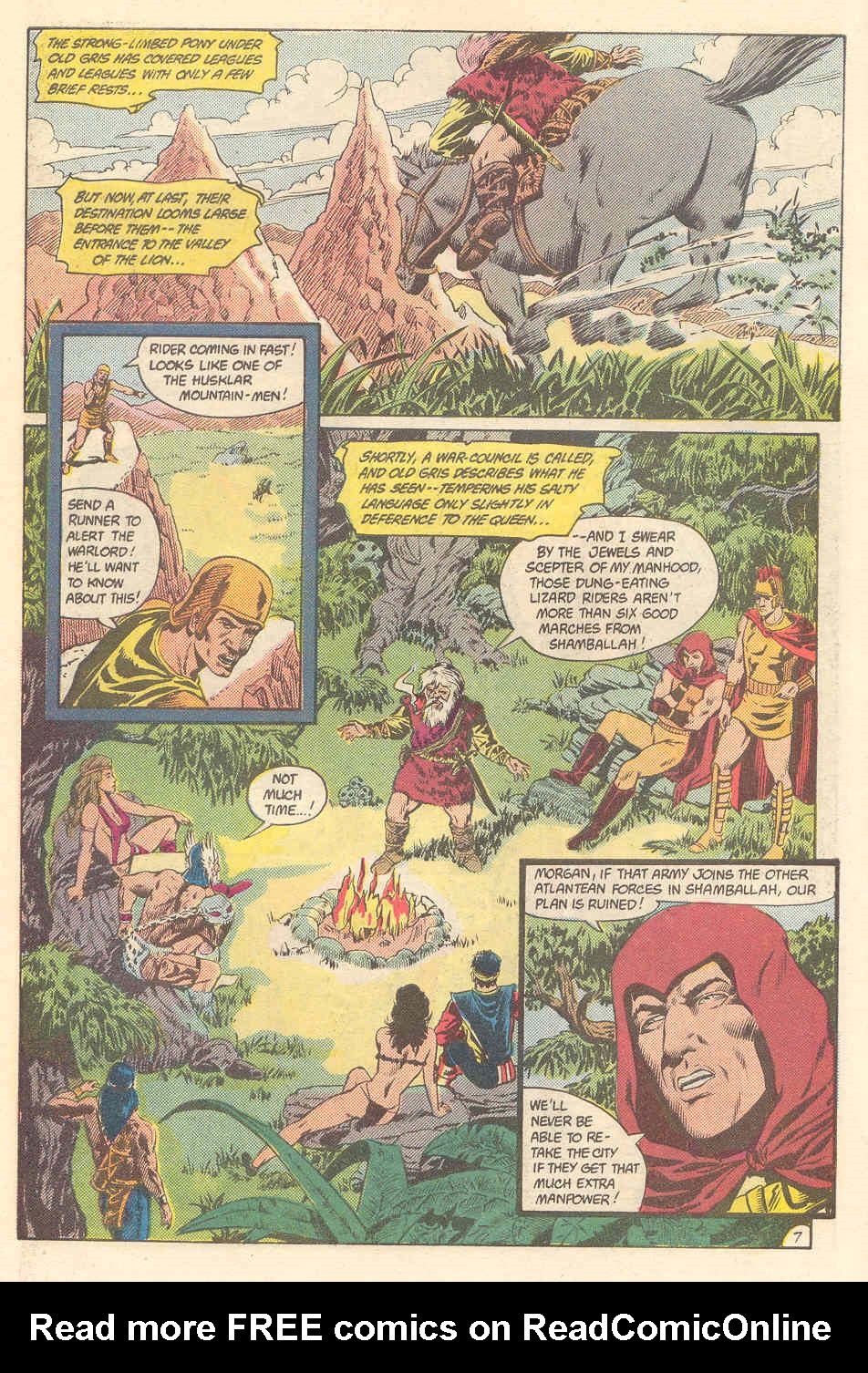Read online Warlord (1976) comic -  Issue #93 - 7