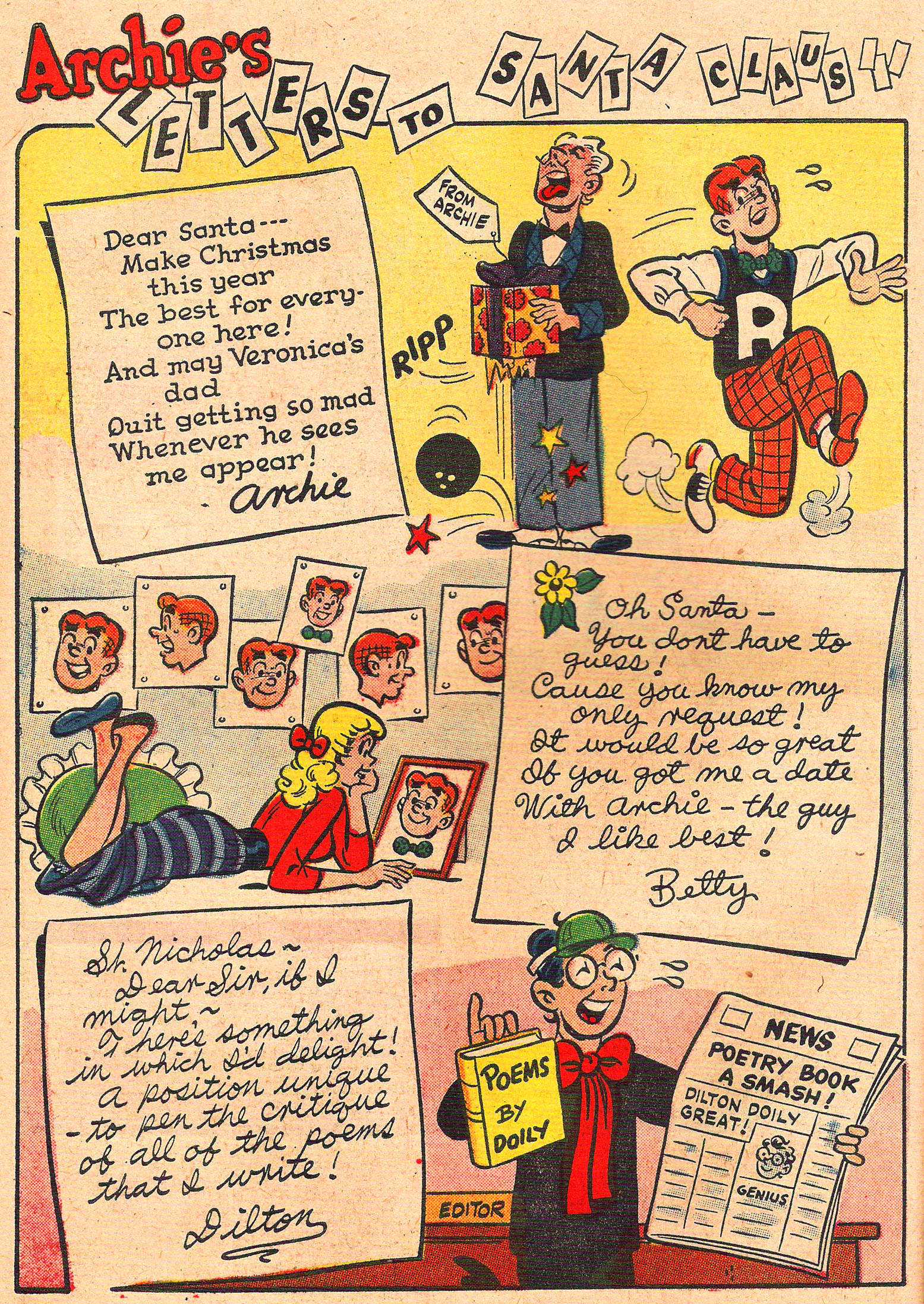 Read online Archie's Christmas Stocking comic -  Issue #6 - 40