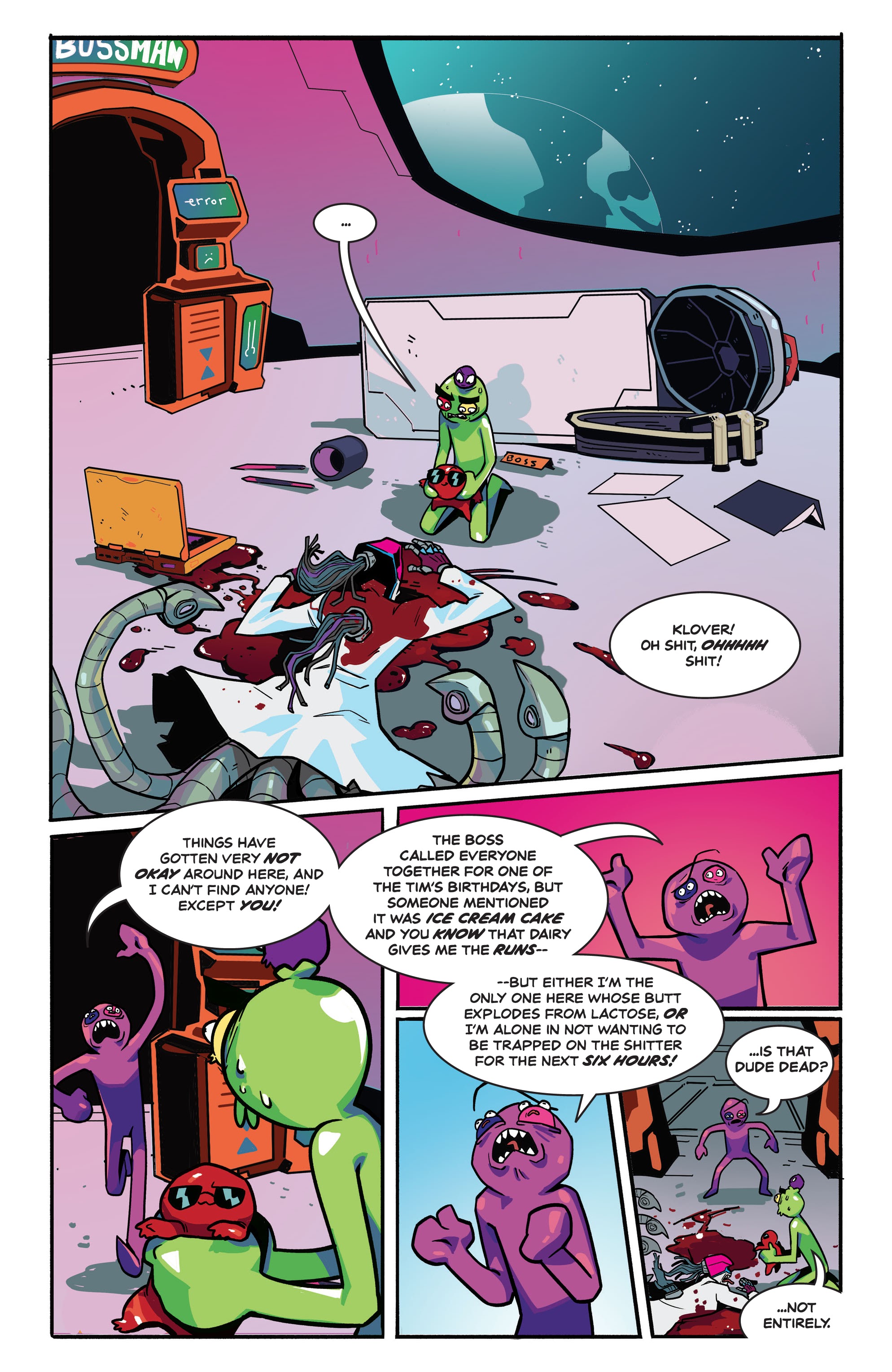 Read online Trover Saves The Universe comic -  Issue #5 - 3