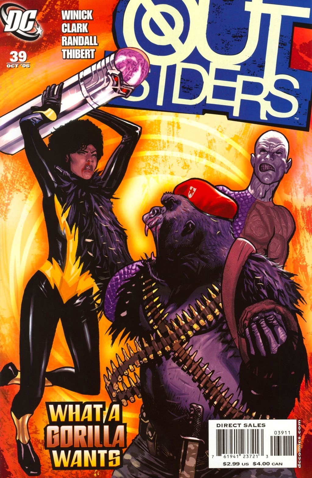 Read online Outsiders (2003) comic -  Issue #39 - 1