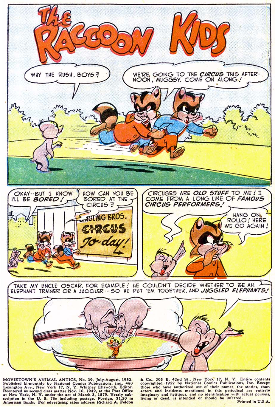 Read online Animal Antics comic -  Issue #39 - 3