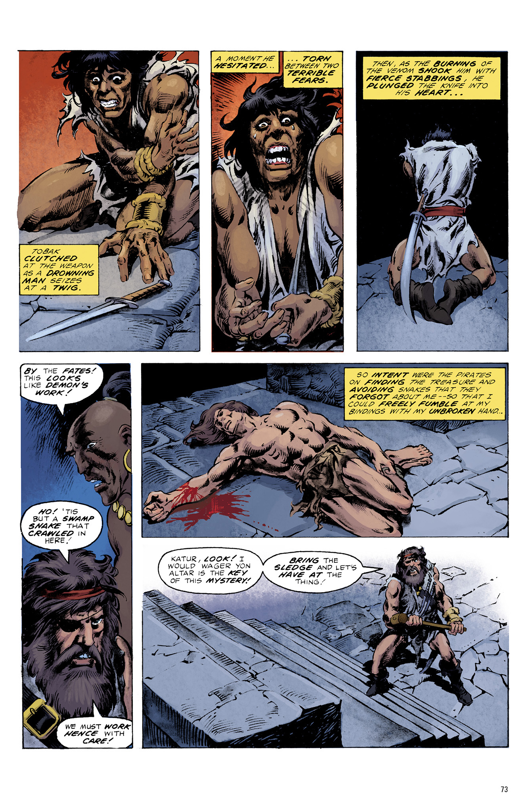 Read online Robert E. Howard's Savage Sword comic -  Issue #7 - 76