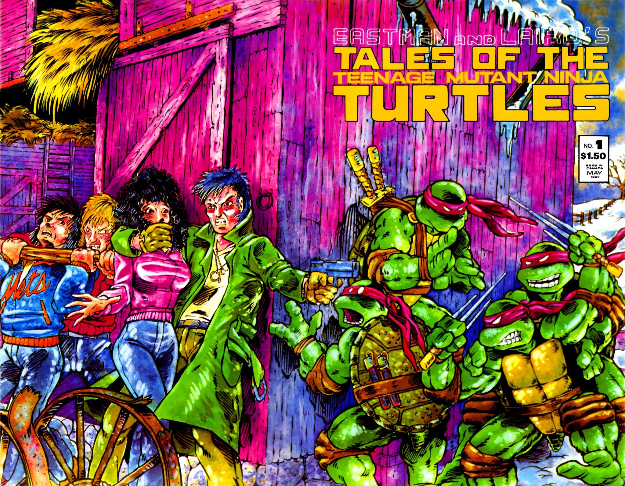 Read online Tales of the Teenage Mutant Ninja Turtles comic -  Issue #1 - 1