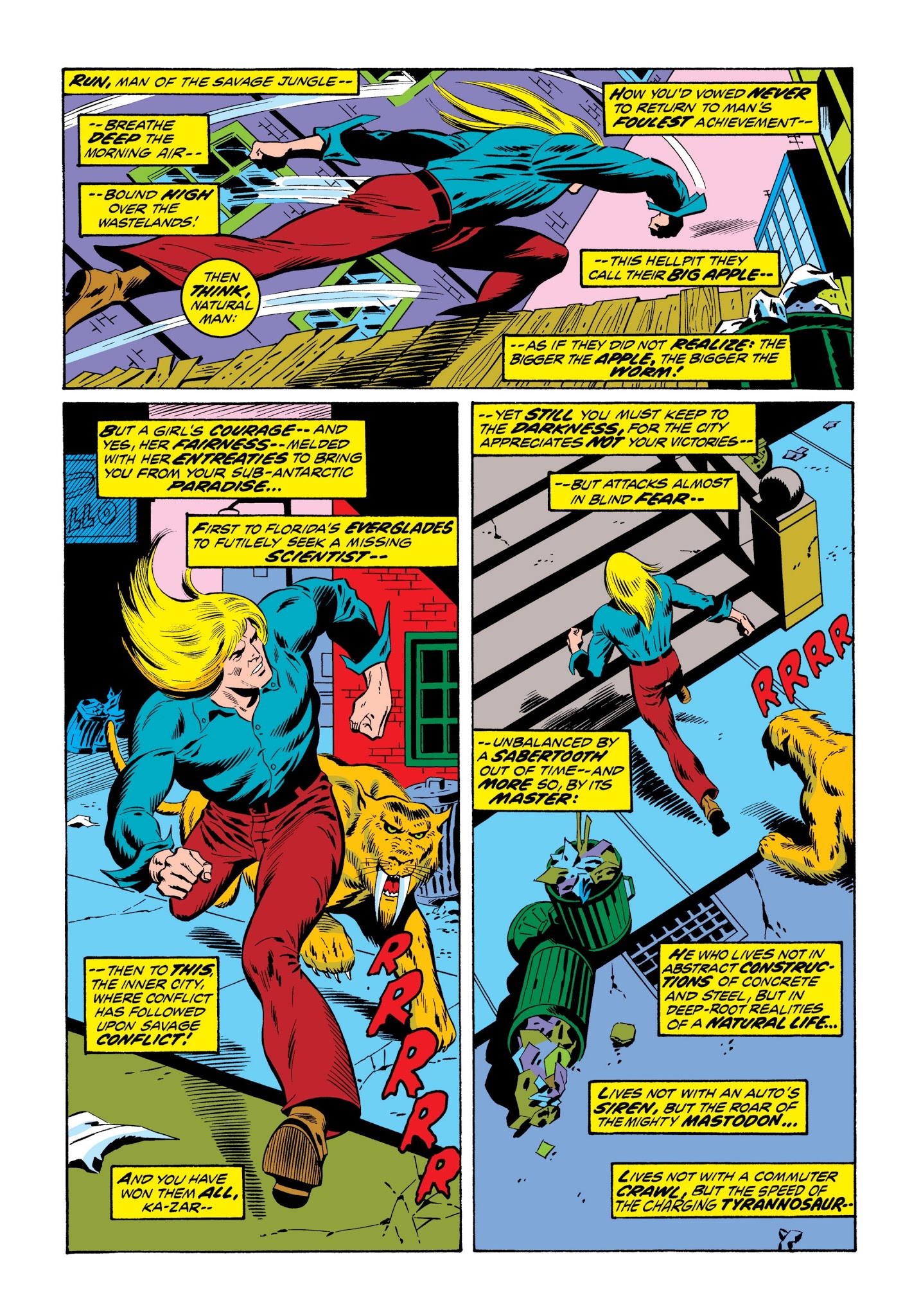 Read online Marvel Masterworks: Ka-Zar comic -  Issue # TPB 2 (Part 1) - 56