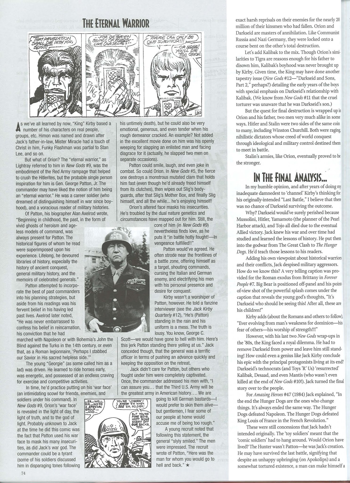 Read online The Jack Kirby Collector comic -  Issue #57 - 76
