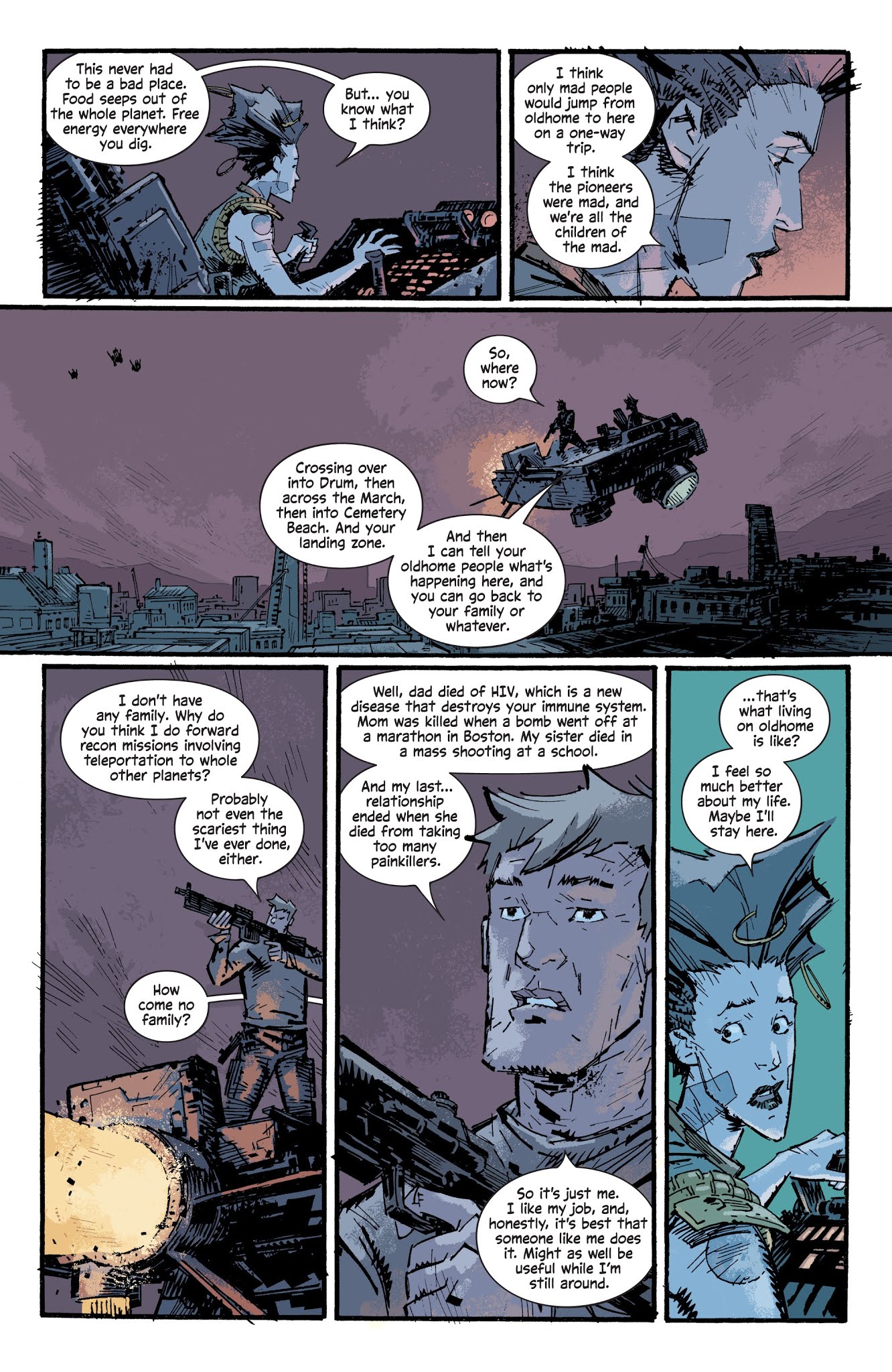 Read online Cemetery Beach comic -  Issue #3 - 22