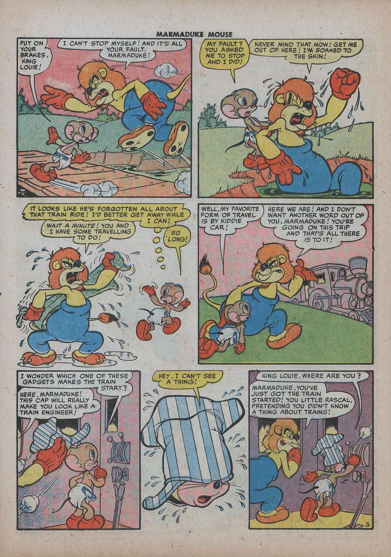Read online Marmaduke Mouse comic -  Issue #23 - 34