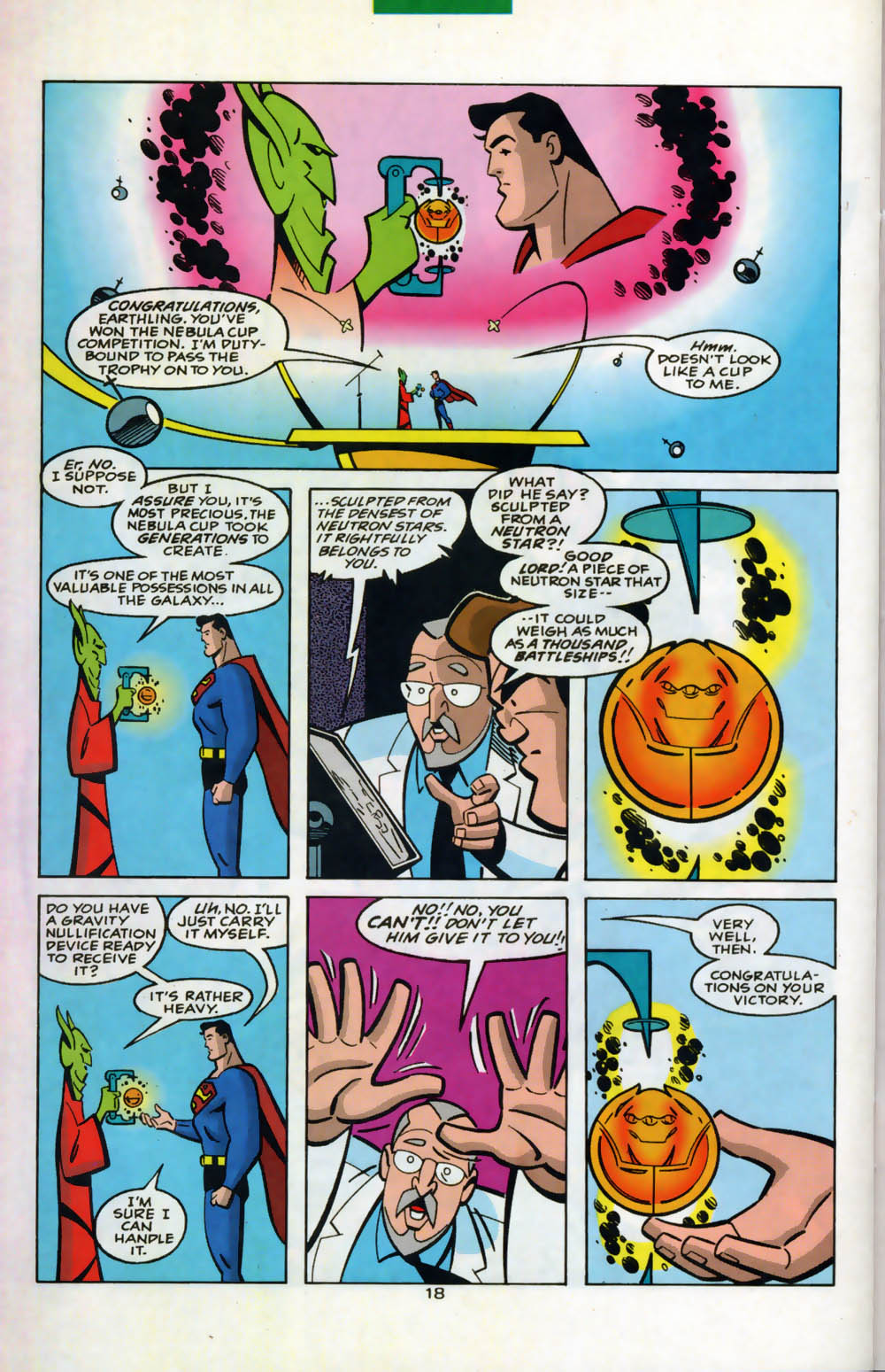 Read online Superman Adventures comic -  Issue #13 - 19