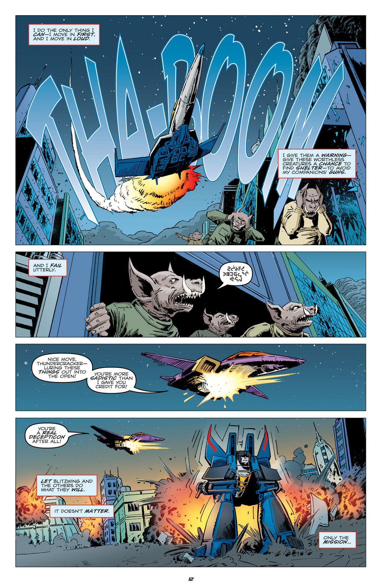 Read online The Transformers Spotlight: Thundercracker comic -  Issue # Full - 15