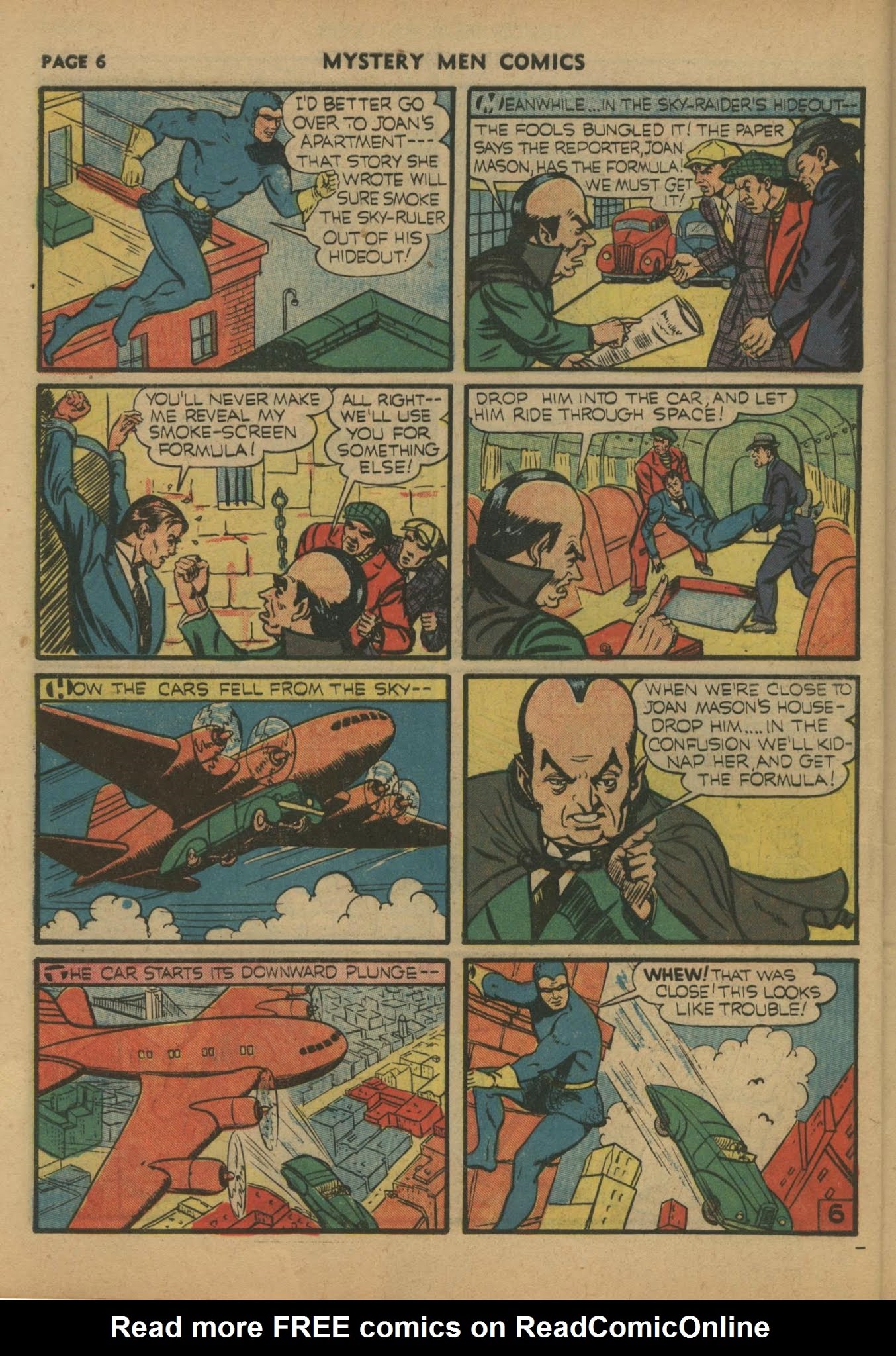 Read online Mystery Men Comics comic -  Issue #19 - 8