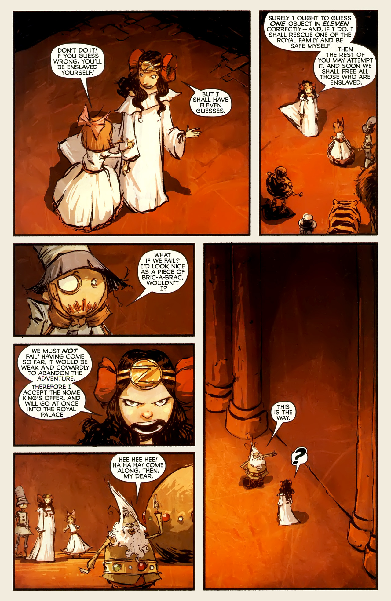 Read online Ozma of Oz comic -  Issue #6 - 8