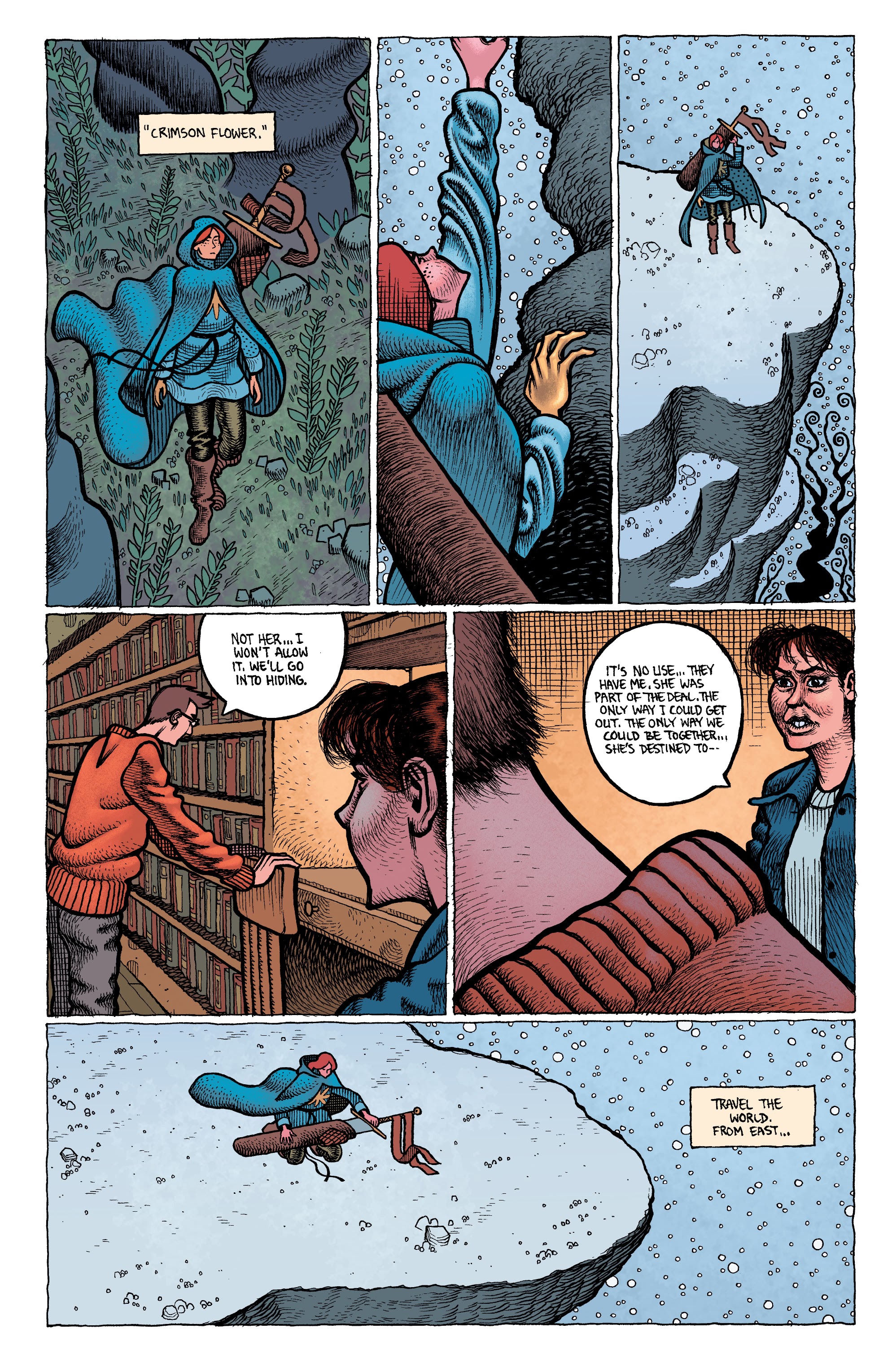 Read online Crimson Flower comic -  Issue #4 - 21