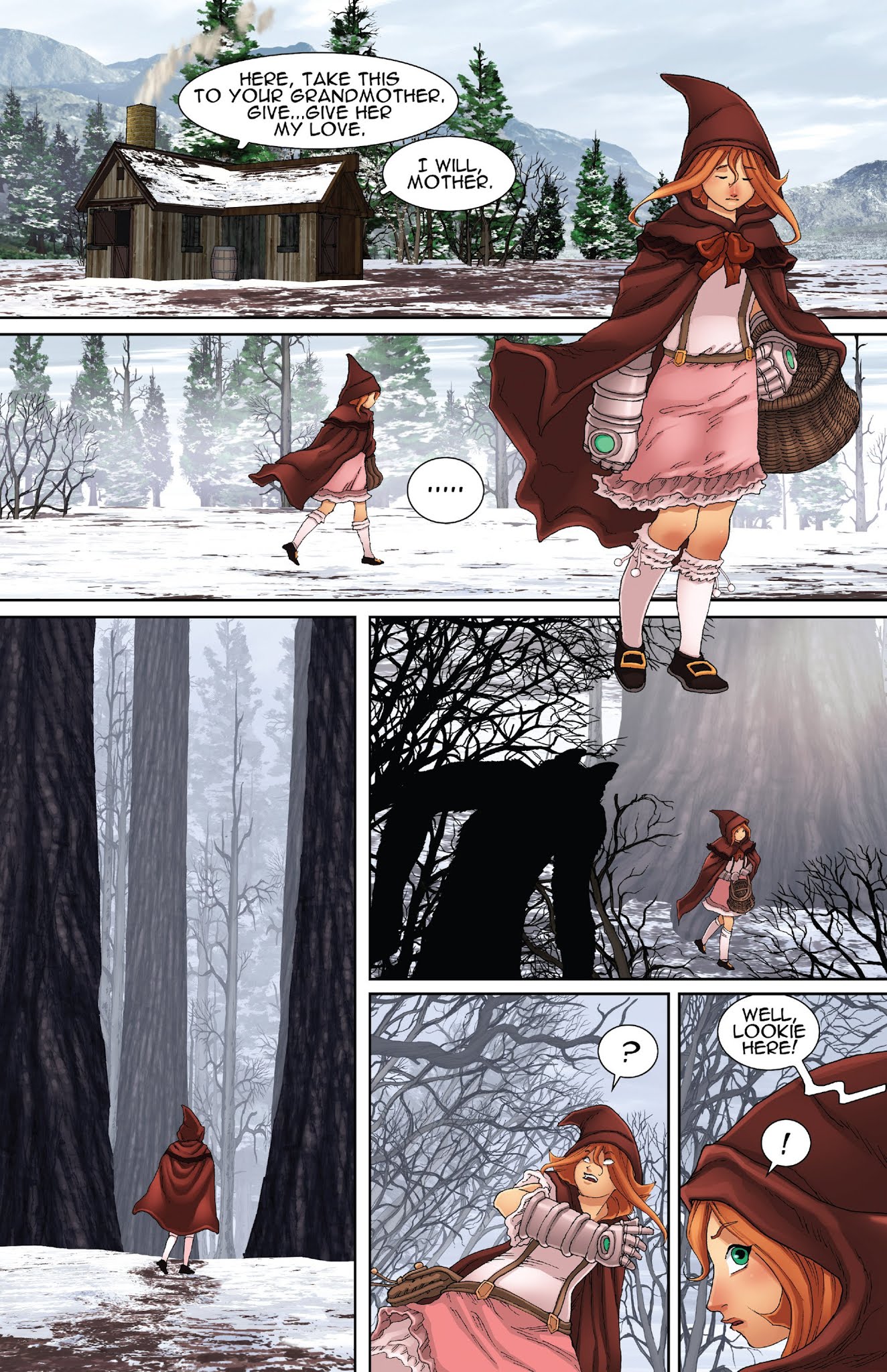 Read online Steampunk Red Riding Hood comic -  Issue # Full - 22
