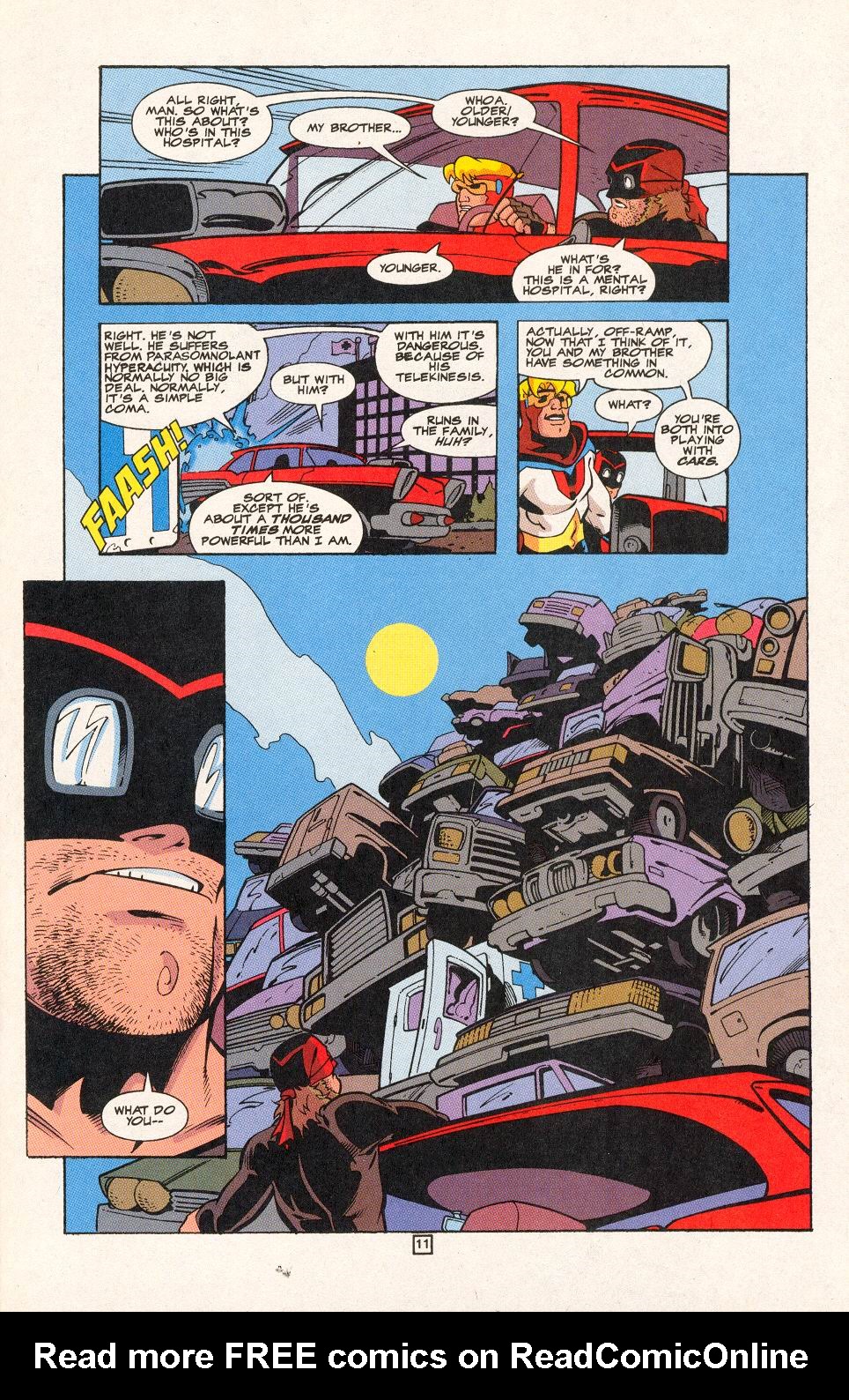 Read online Young Heroes in Love comic -  Issue #5 - 12