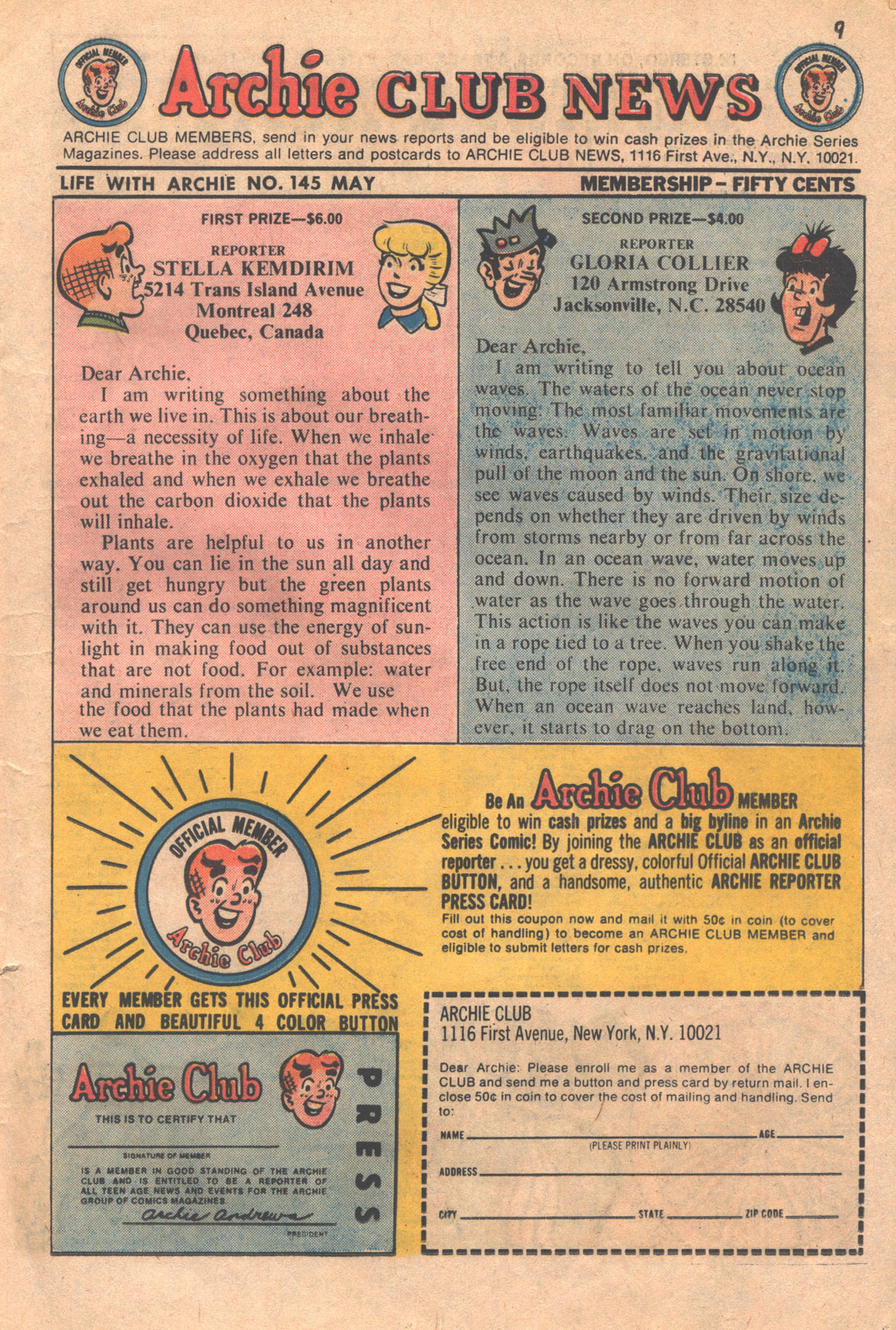 Read online Life With Archie (1958) comic -  Issue #145 - 11
