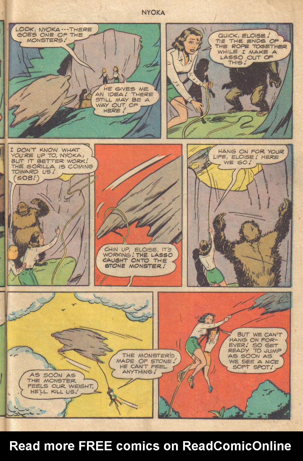 Read online Nyoka the Jungle Girl (1945) comic -  Issue #22 - 30