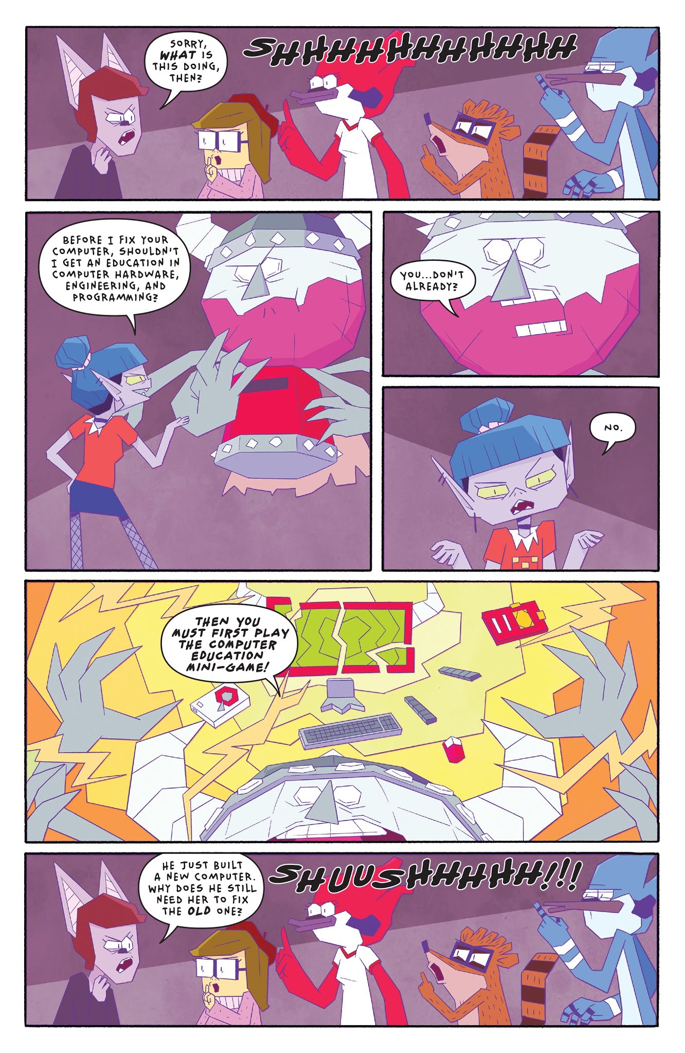 Read online Regular Show: 25 Years Later comic -  Issue #5 - 16