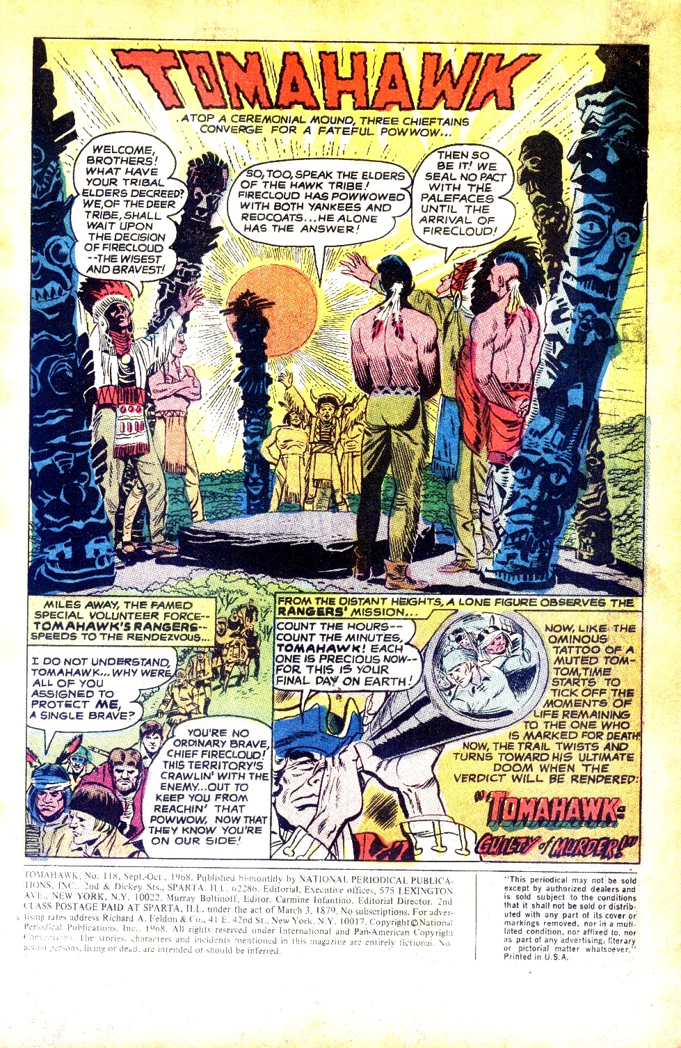 Read online Tomahawk comic -  Issue #118 - 3