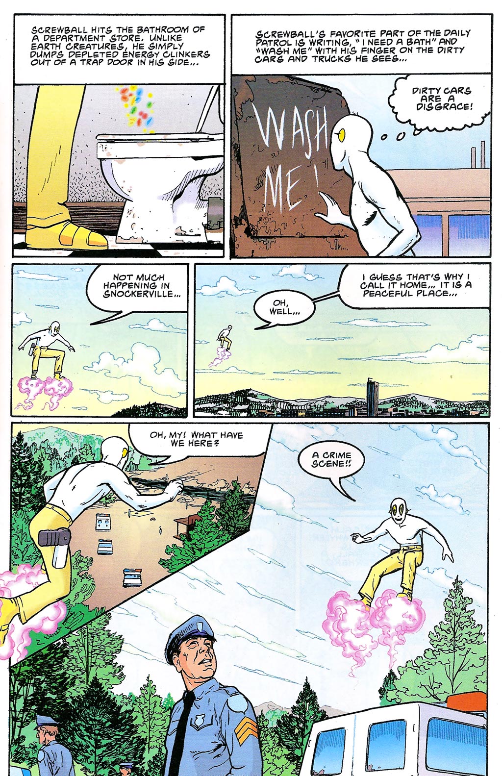 Read online Bob Burden's Original Mysterymen Comics comic -  Issue #3 - 15
