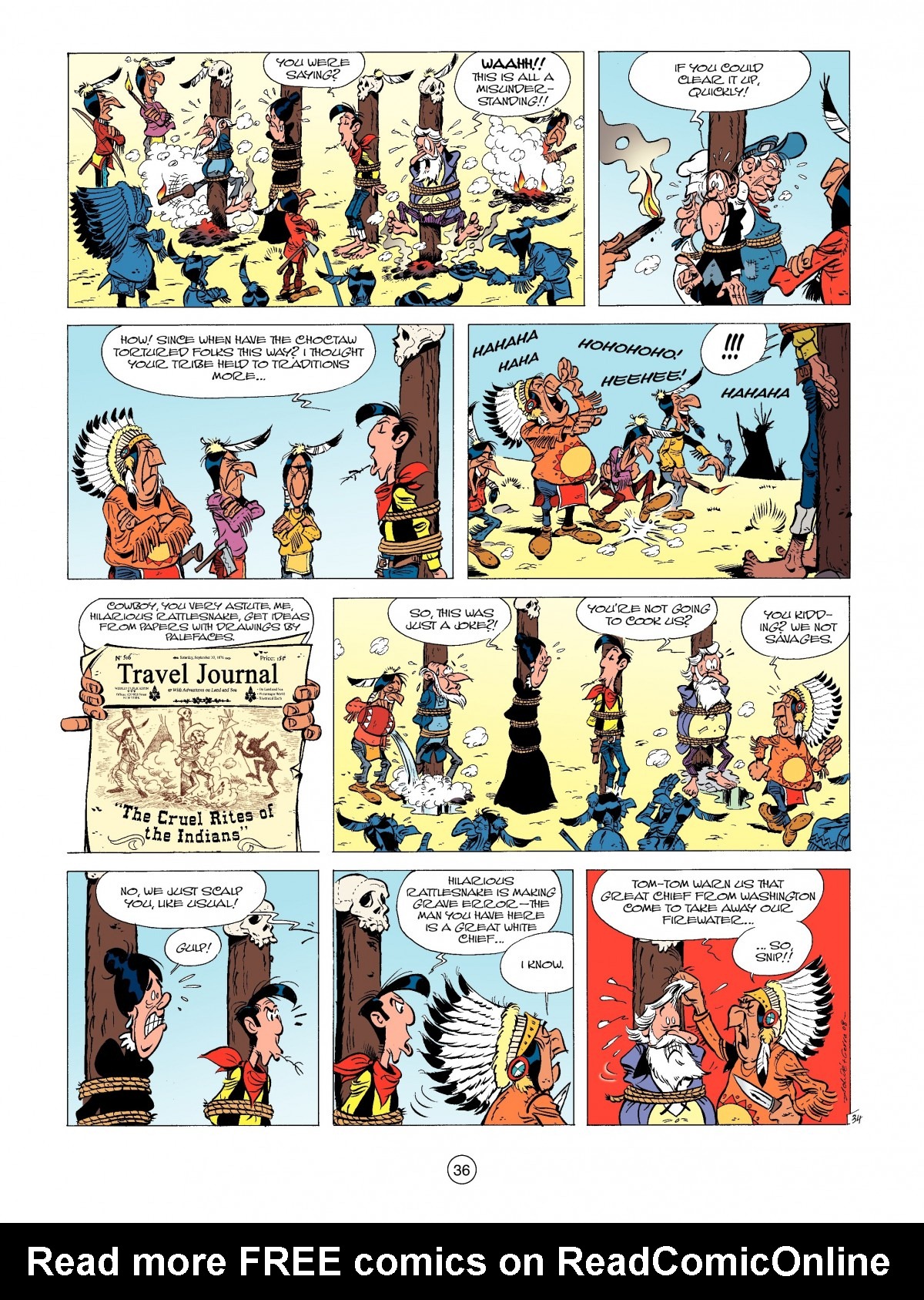 A Lucky Luke Adventure Issue #39 #39 - English 36