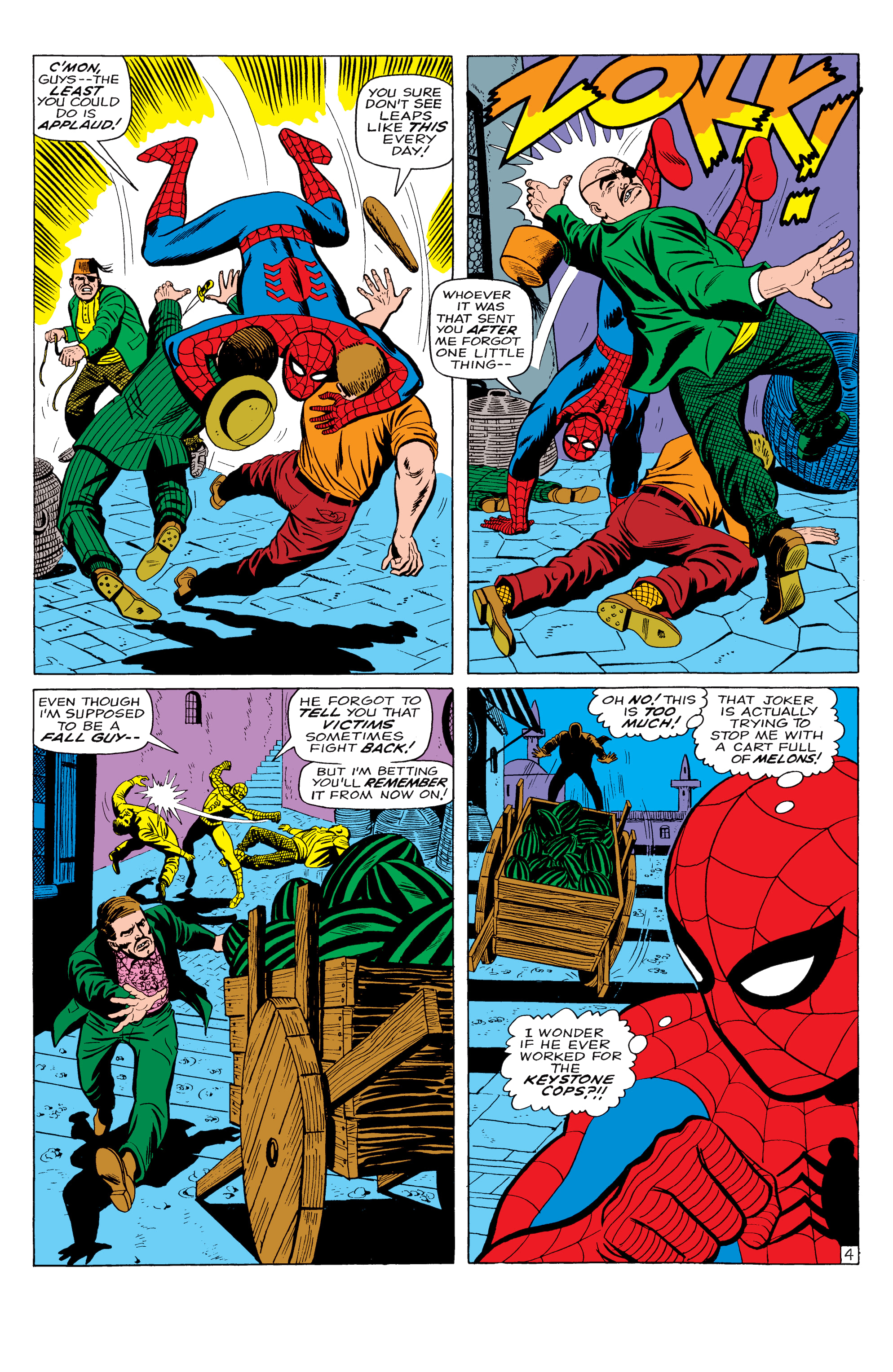 Read online Amazing Spider-Man Epic Collection comic -  Issue # The Secret of the Petrified Tablet (Part 1) - 9