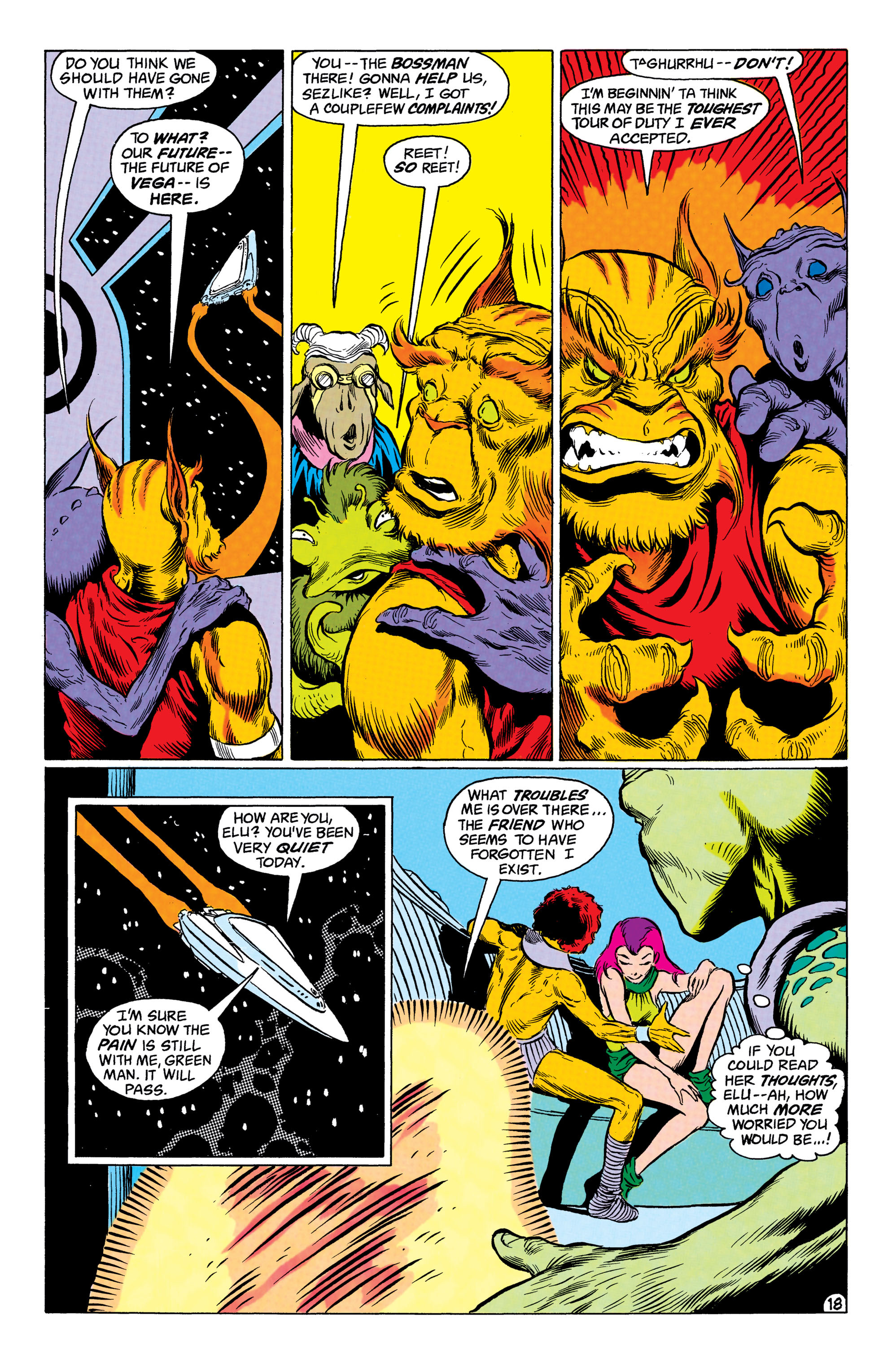 Read online The Omega Men (1983) comic -  Issue #33 - 19