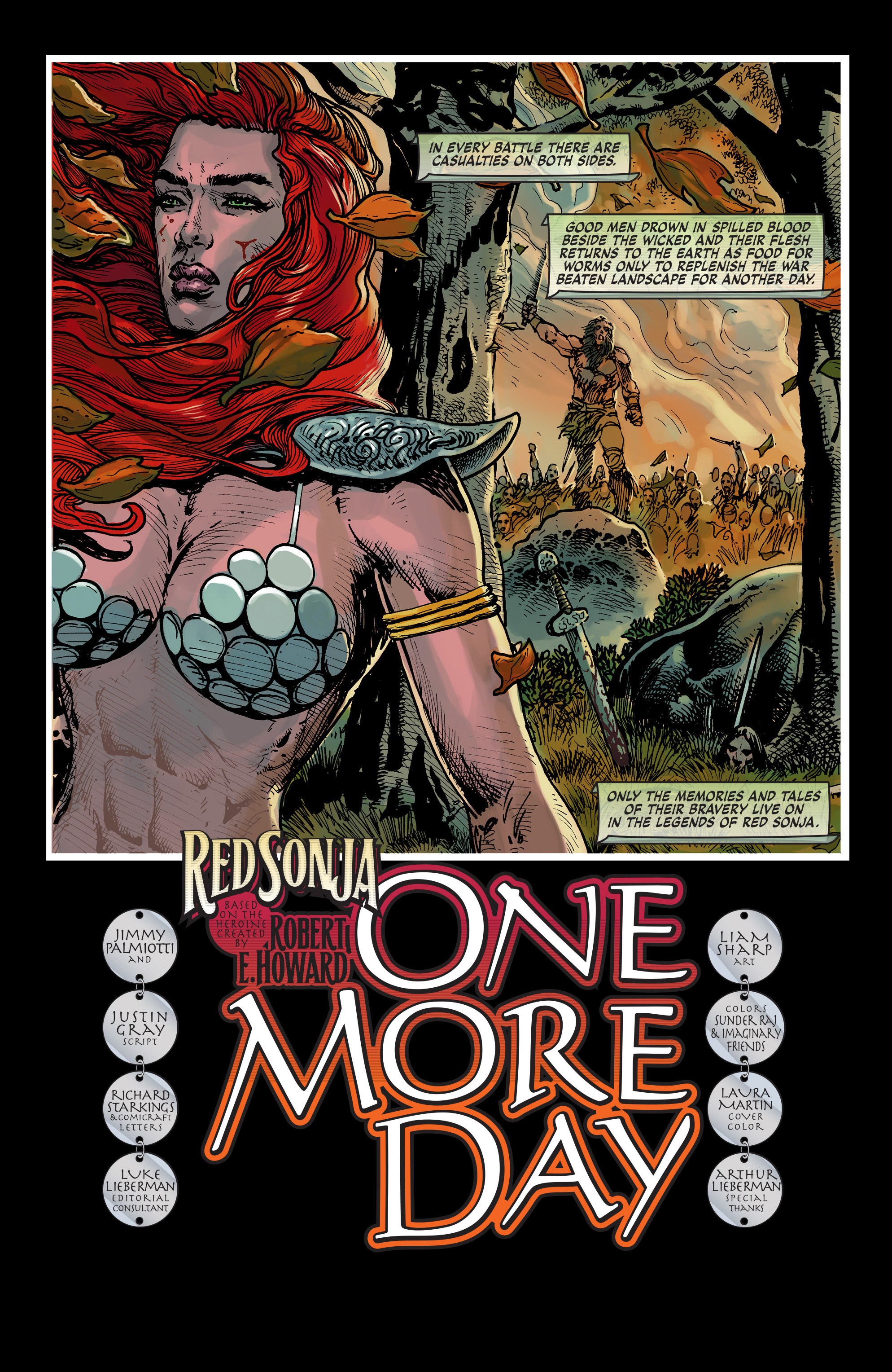 Read online Red Sonja: One More Day comic -  Issue # Full - 35