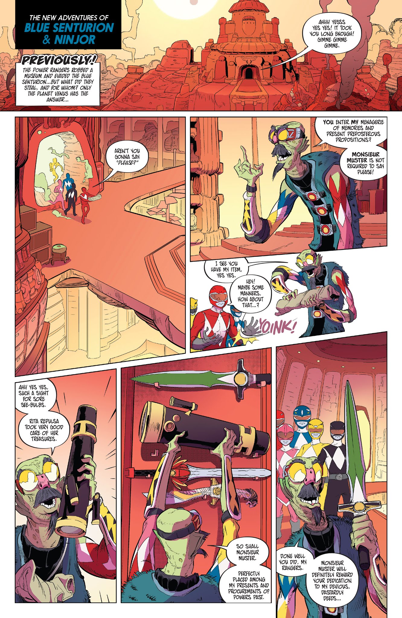 Read online Mighty Morphin Power Rangers comic -  Issue #27 - 22
