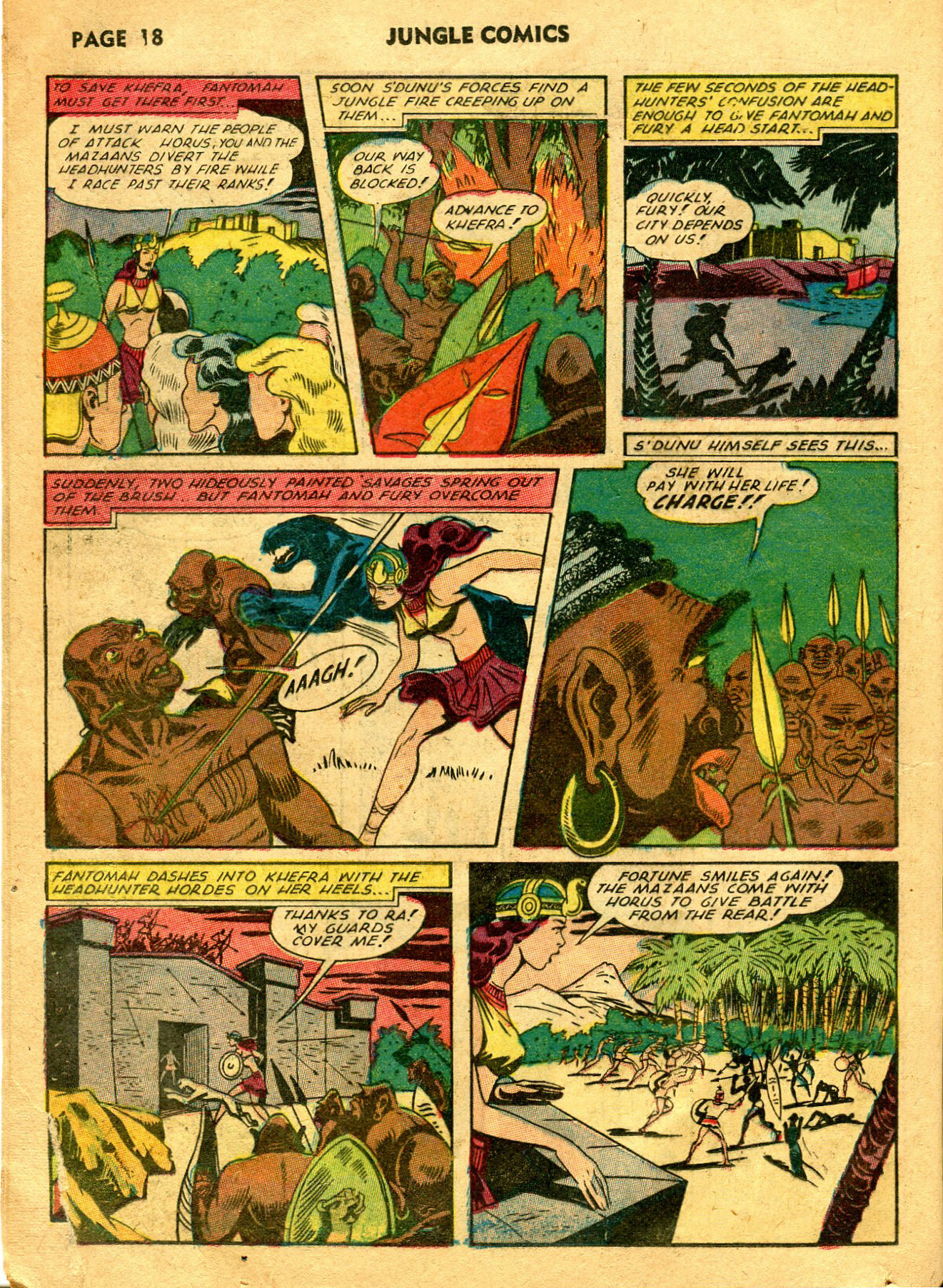 Read online Jungle Comics comic -  Issue #33 - 20