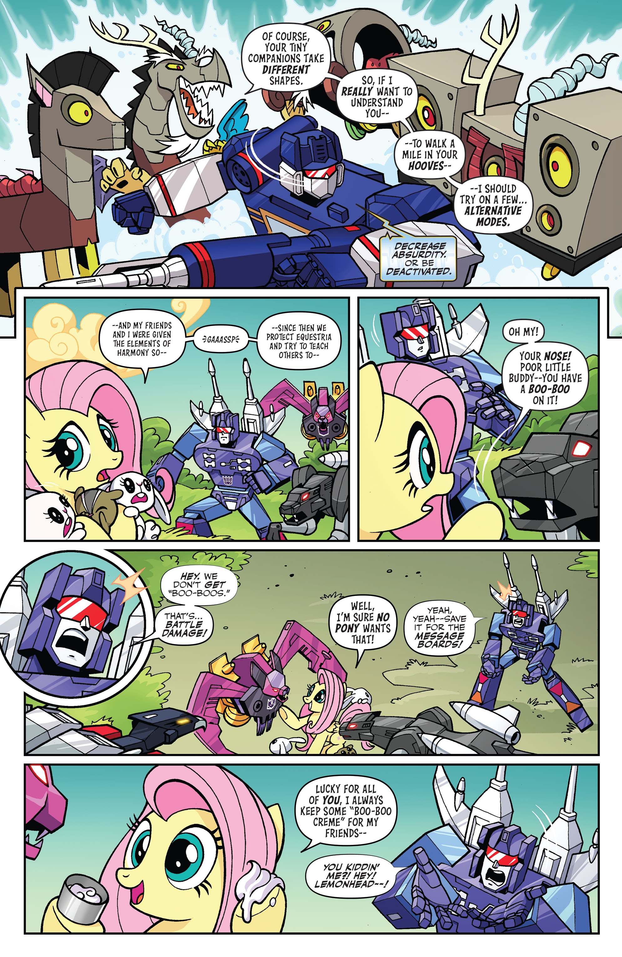 Read online My Little Pony/Transformers comic -  Issue #3 - 10