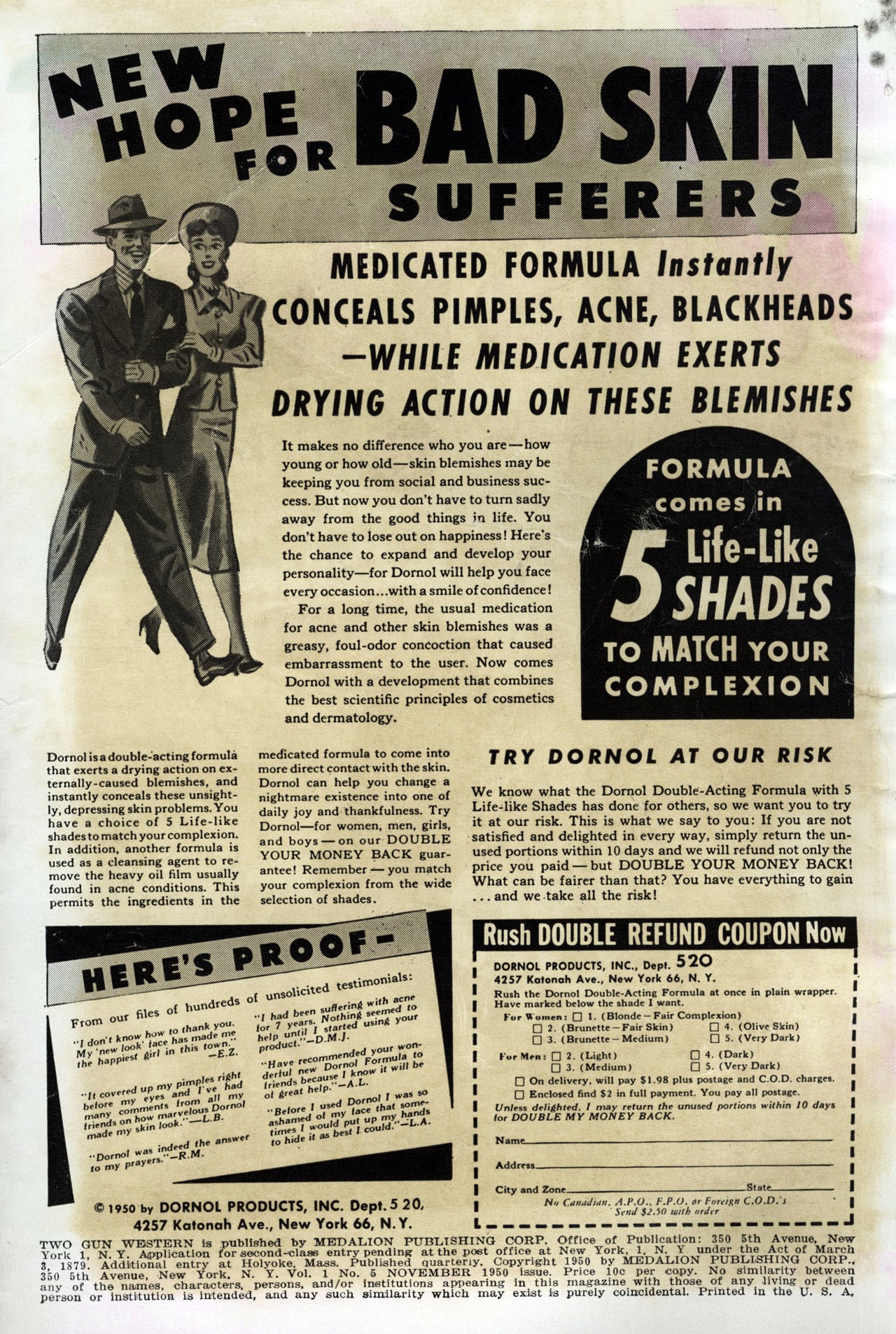 Read online Two Gun Western (1950) comic -  Issue #5 - 2