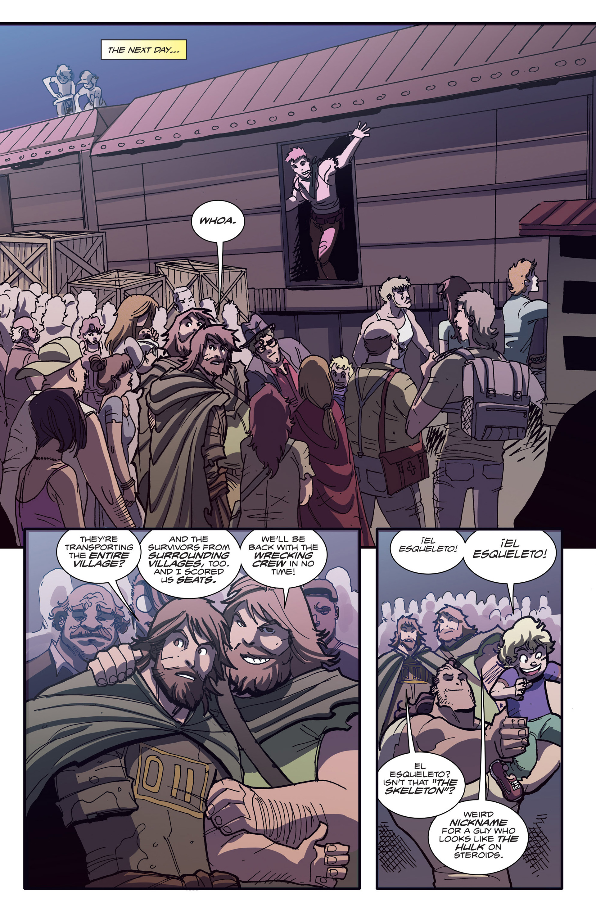 Read online Fanboys vs. Zombies comic -  Issue #19 - 6