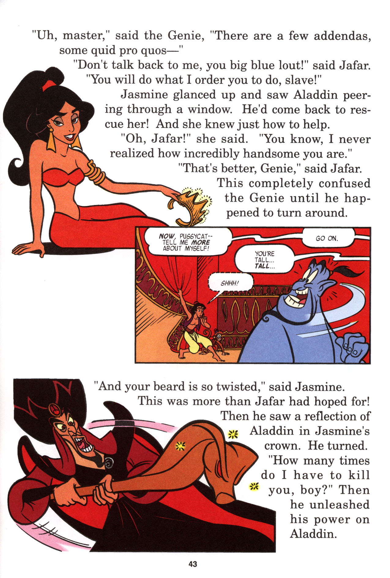 Read online Disney's Junior Graphic Novel Aladdin comic -  Issue # Full - 45